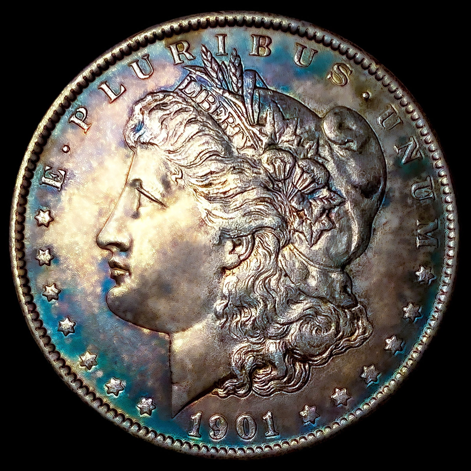 1901 Morgan Silver Dollar (1 of 2)