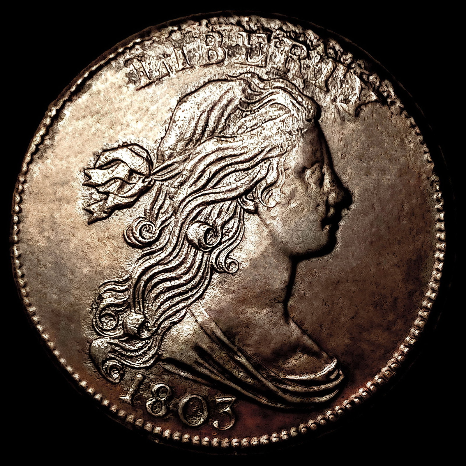 1803 Draped Bust Large Cent (1 of 2)