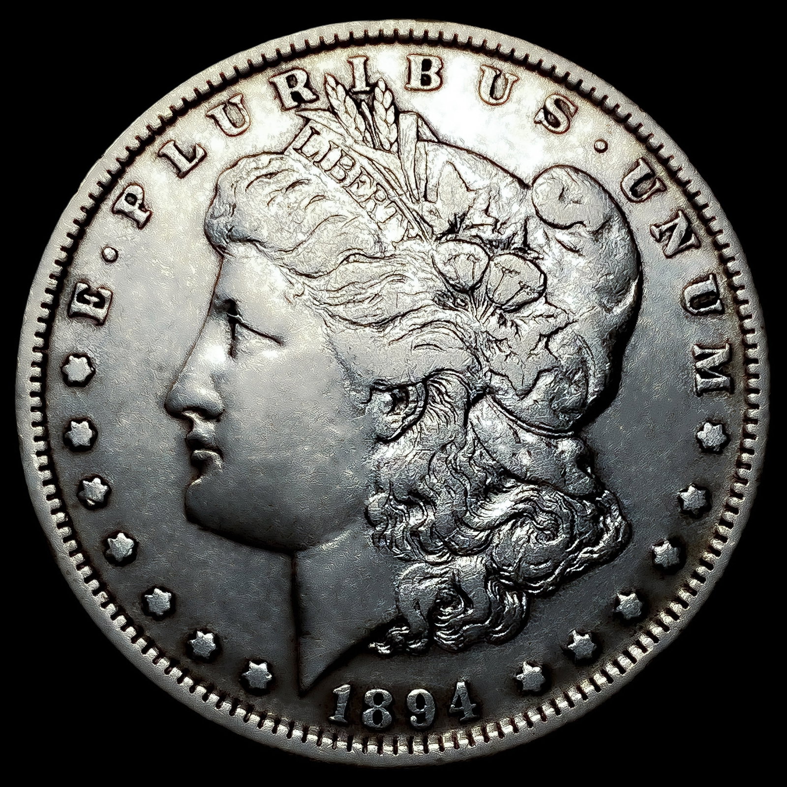 1894 Morgan Silver Dollar (1 of 2)