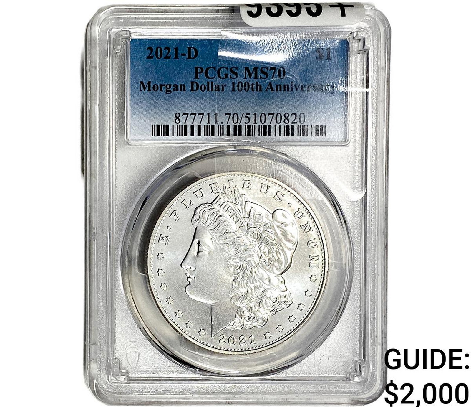2021-D Morgan Silver Dollar PCGS MS70: 2021-D Morgan Silver Dollar PCGS MS70