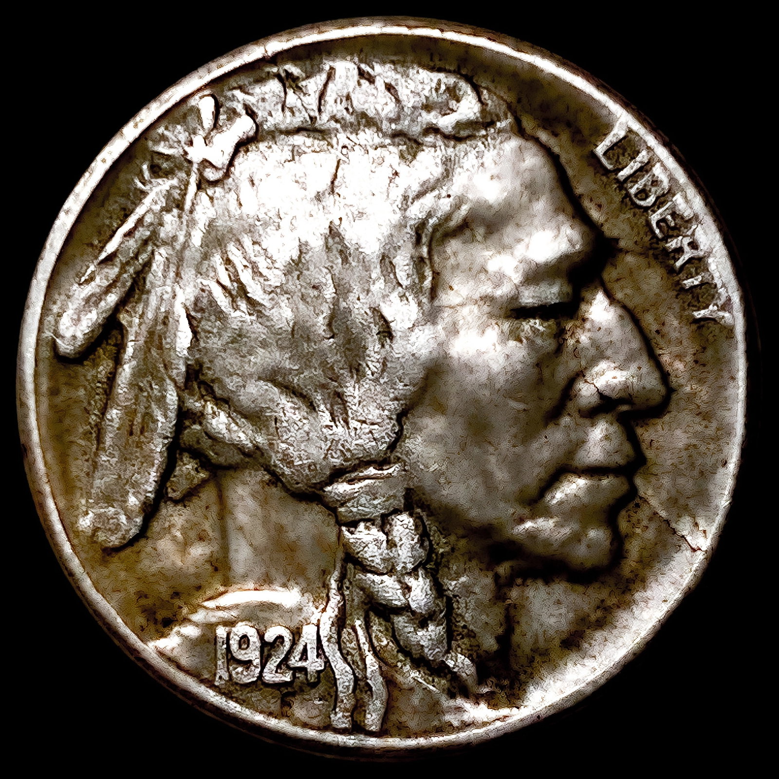 1924-S Buffalo Nickel: 1924-S Buffalo Nickel