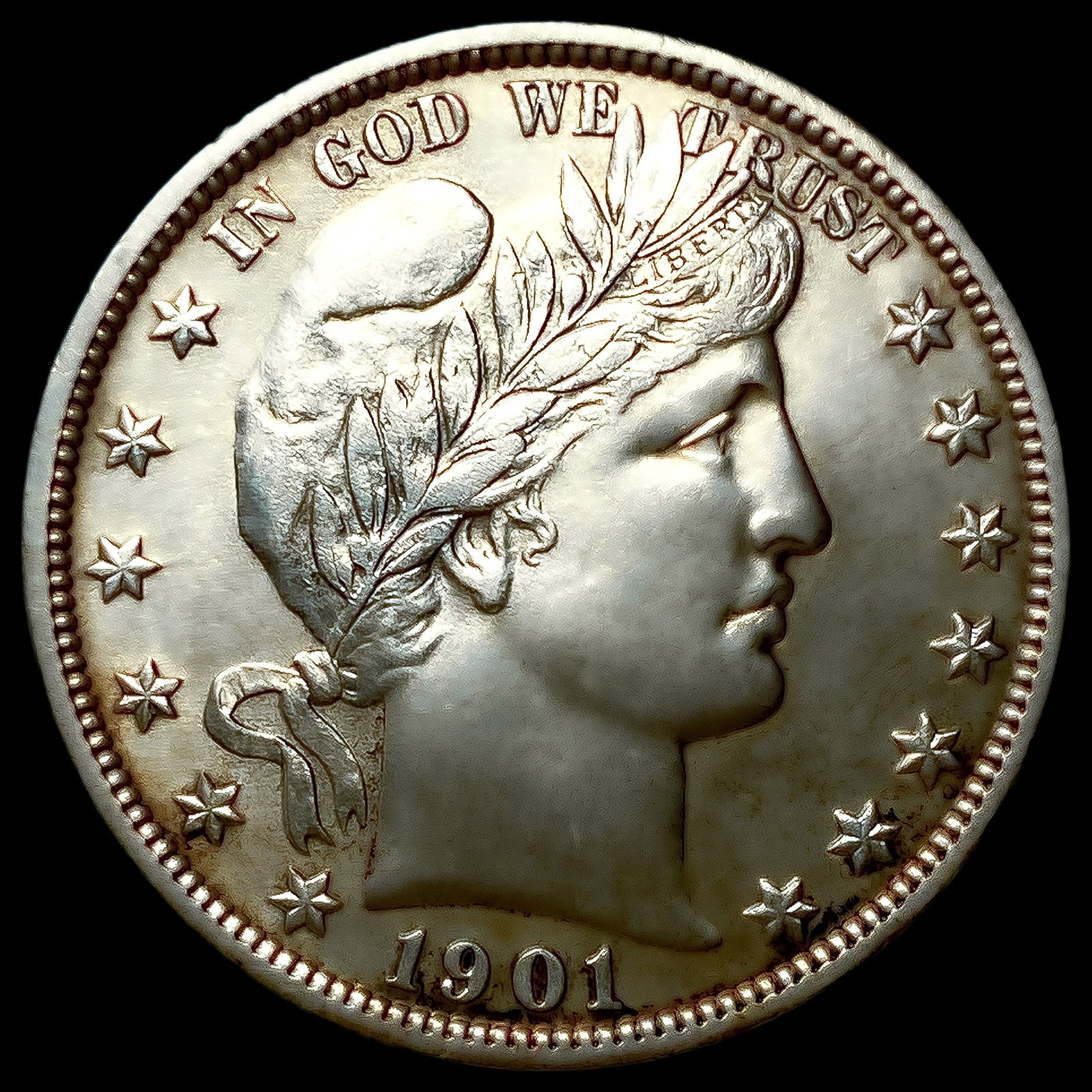 1901-S Barber Half Dollar (1 of 2)