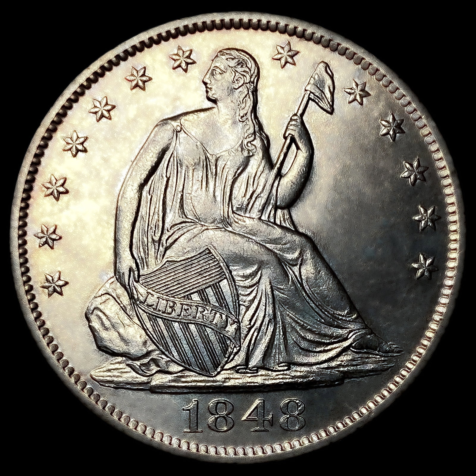 1848-O Seated Liberty Half Dollar (1 of 2)