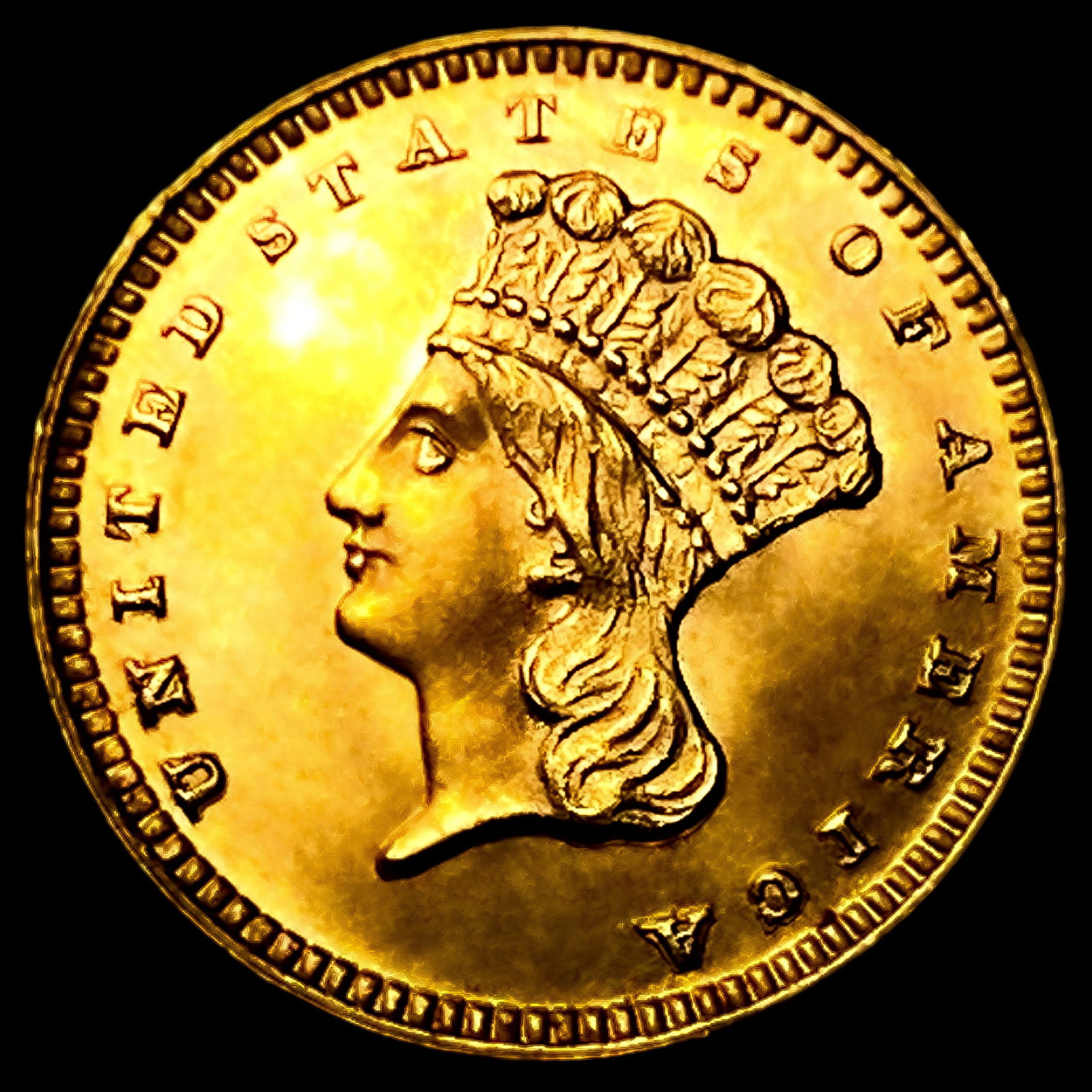 1878 Rare Gold Dollar (1 of 2)