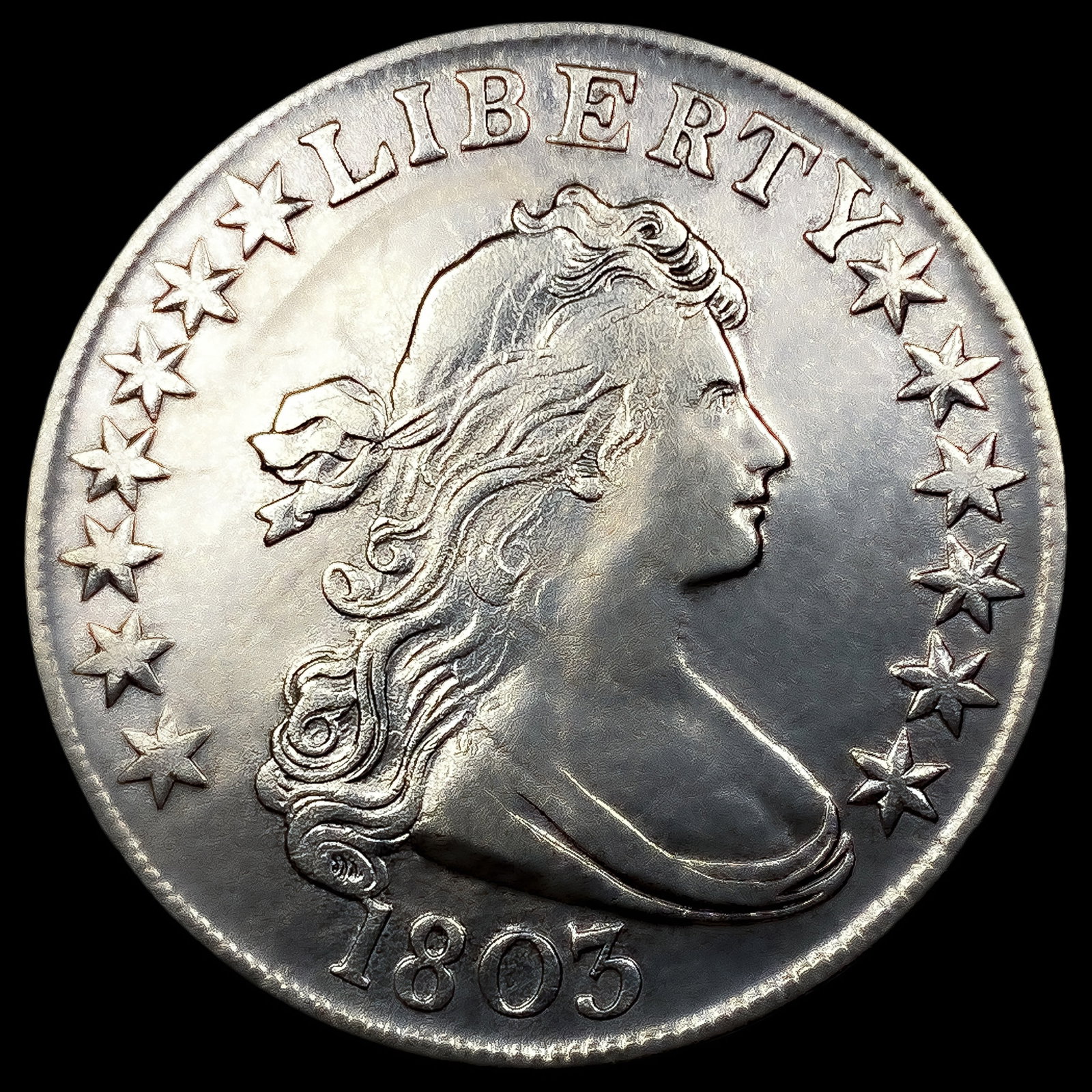1803 Draped Bust Half Dollar (1 of 2)