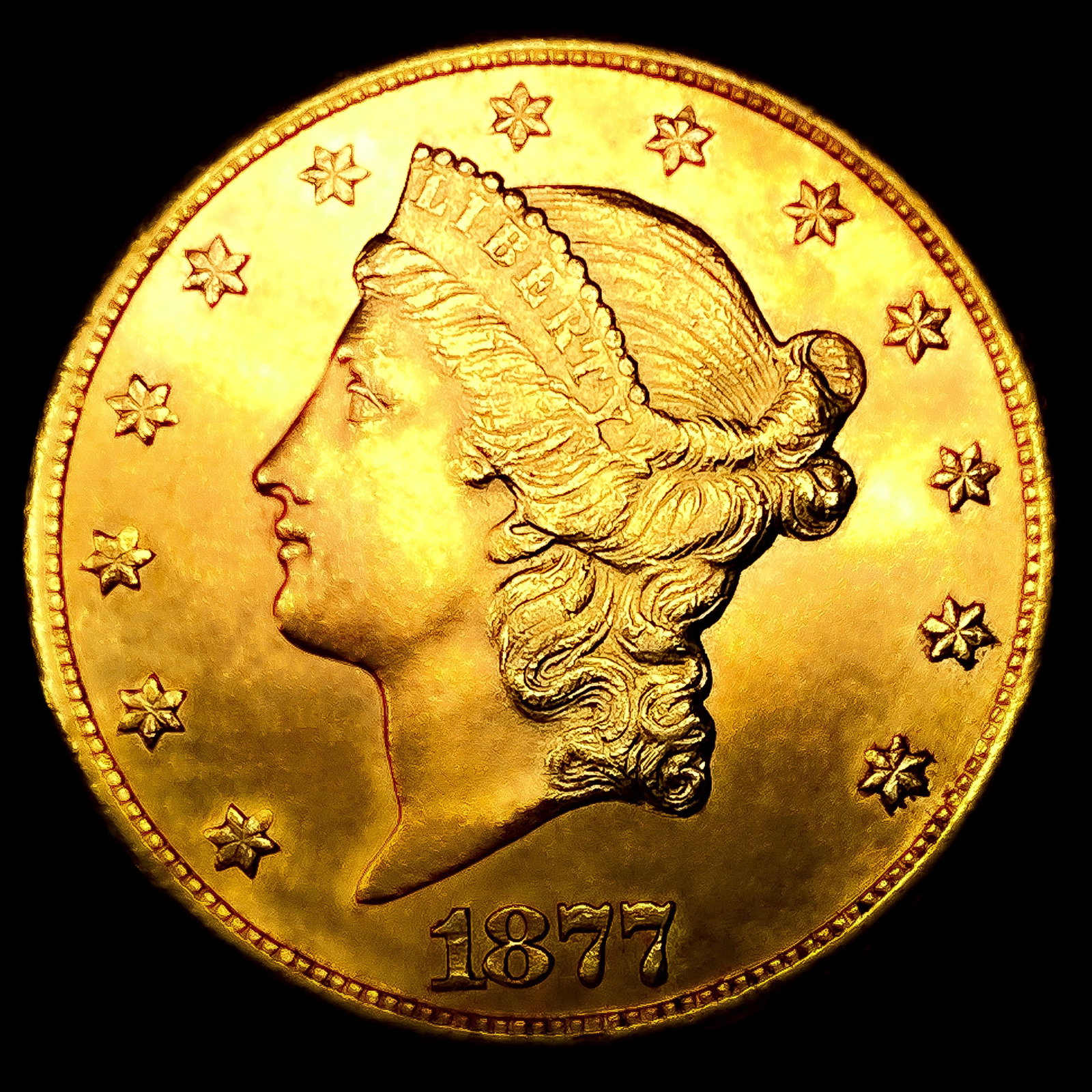 1877-CC $20 Gold Double Eagle (1 of 2)
