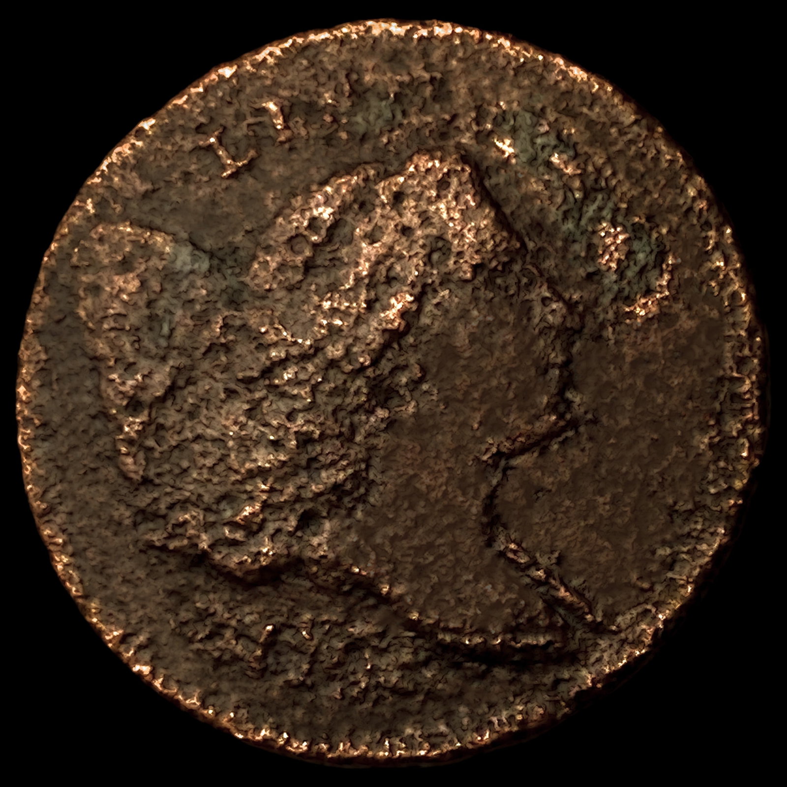 1795 Liberty Cap Half Cent (1 of 2)