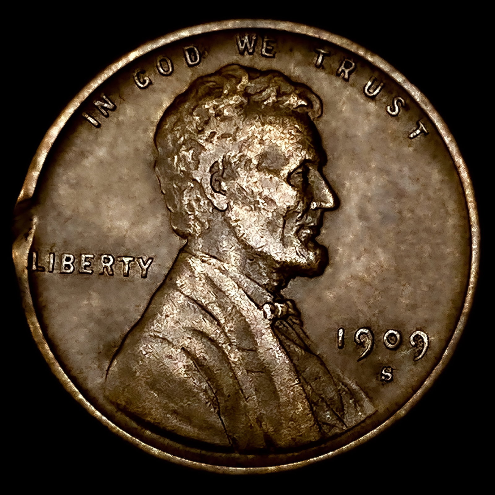 1909-S VDB Wheat Cent: 1909-S VDB Wheat Cent
