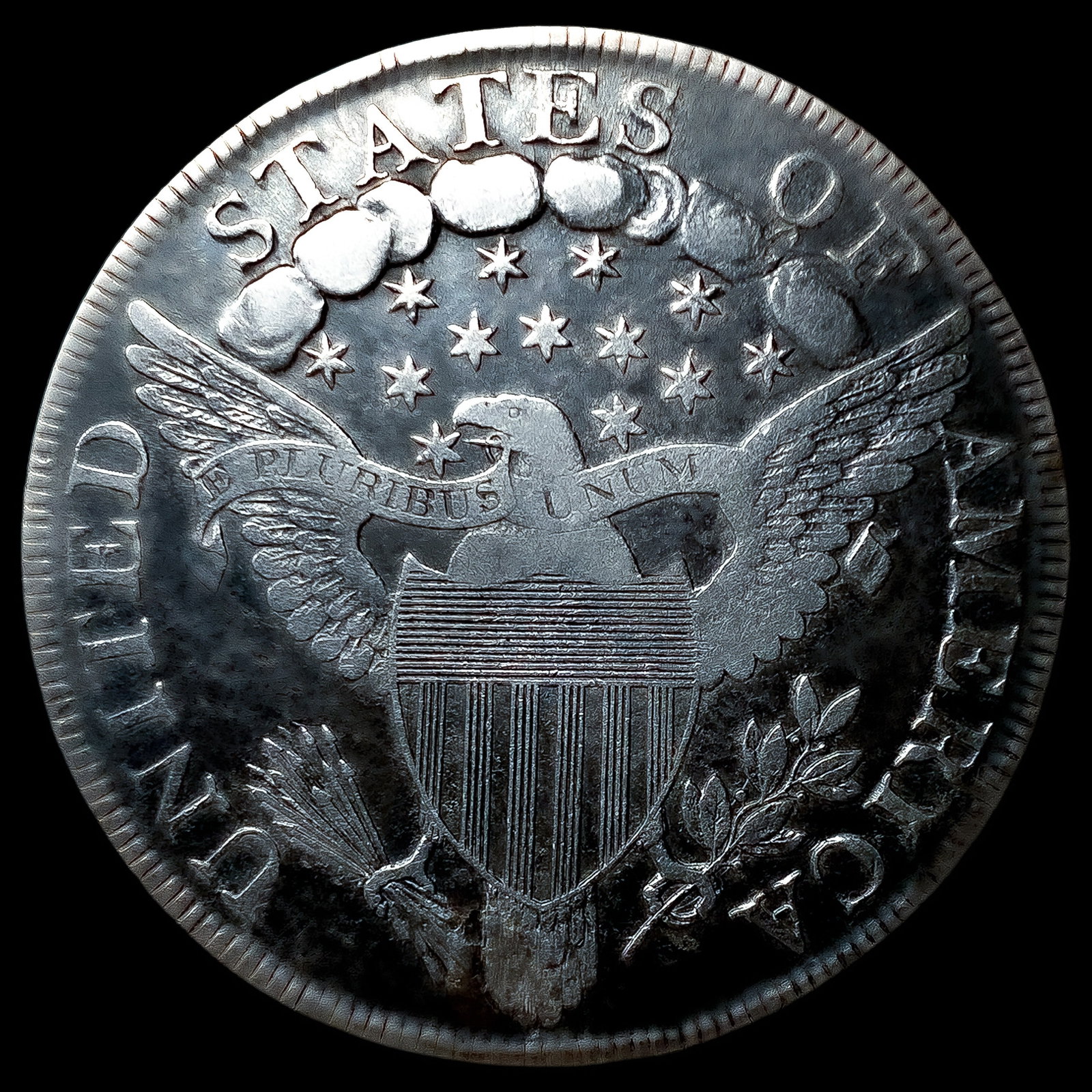 1800 Draped Bust Dollar ABOUT UNCIRCULATED - 2