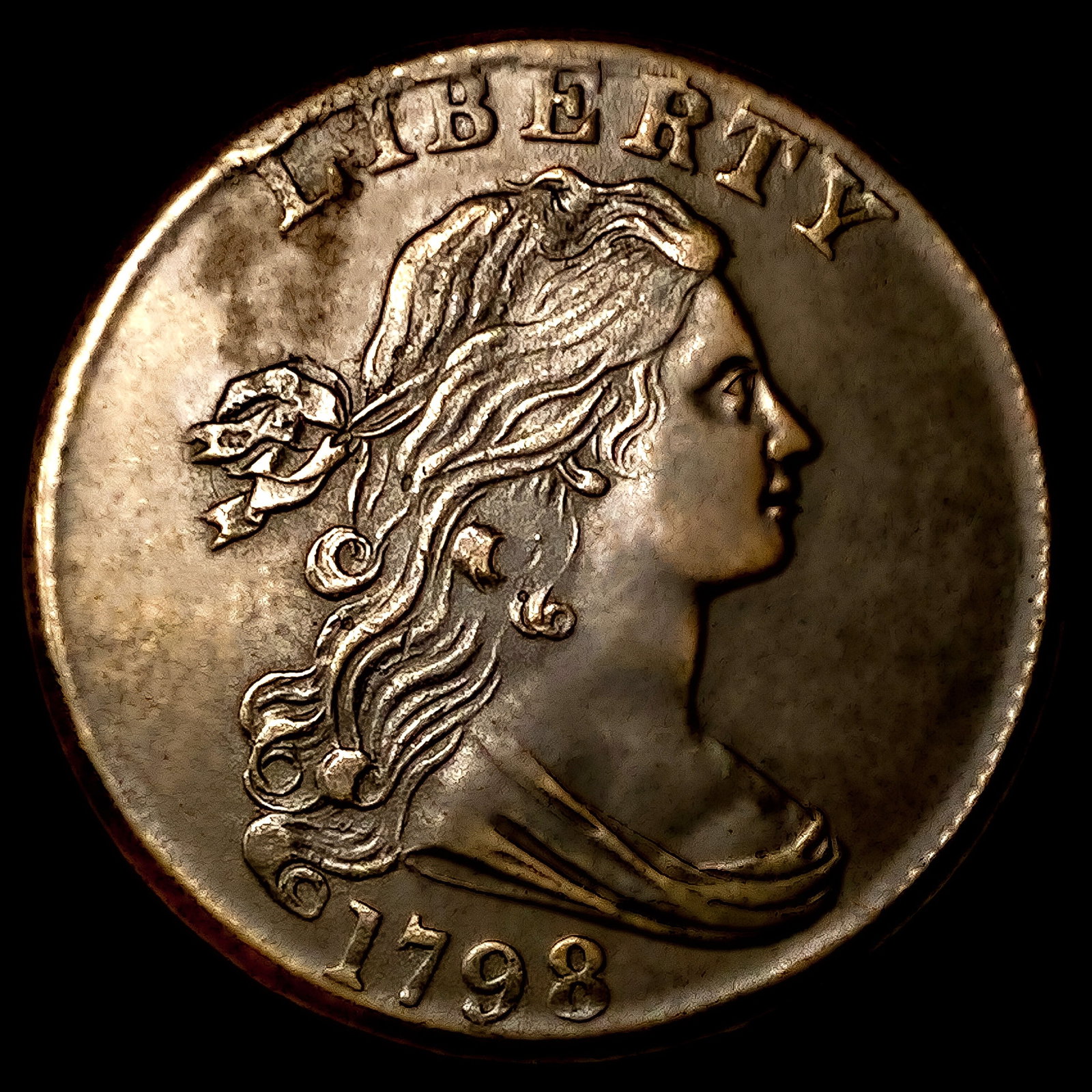 1798 Draped Bust Large Cent (1 of 2)
