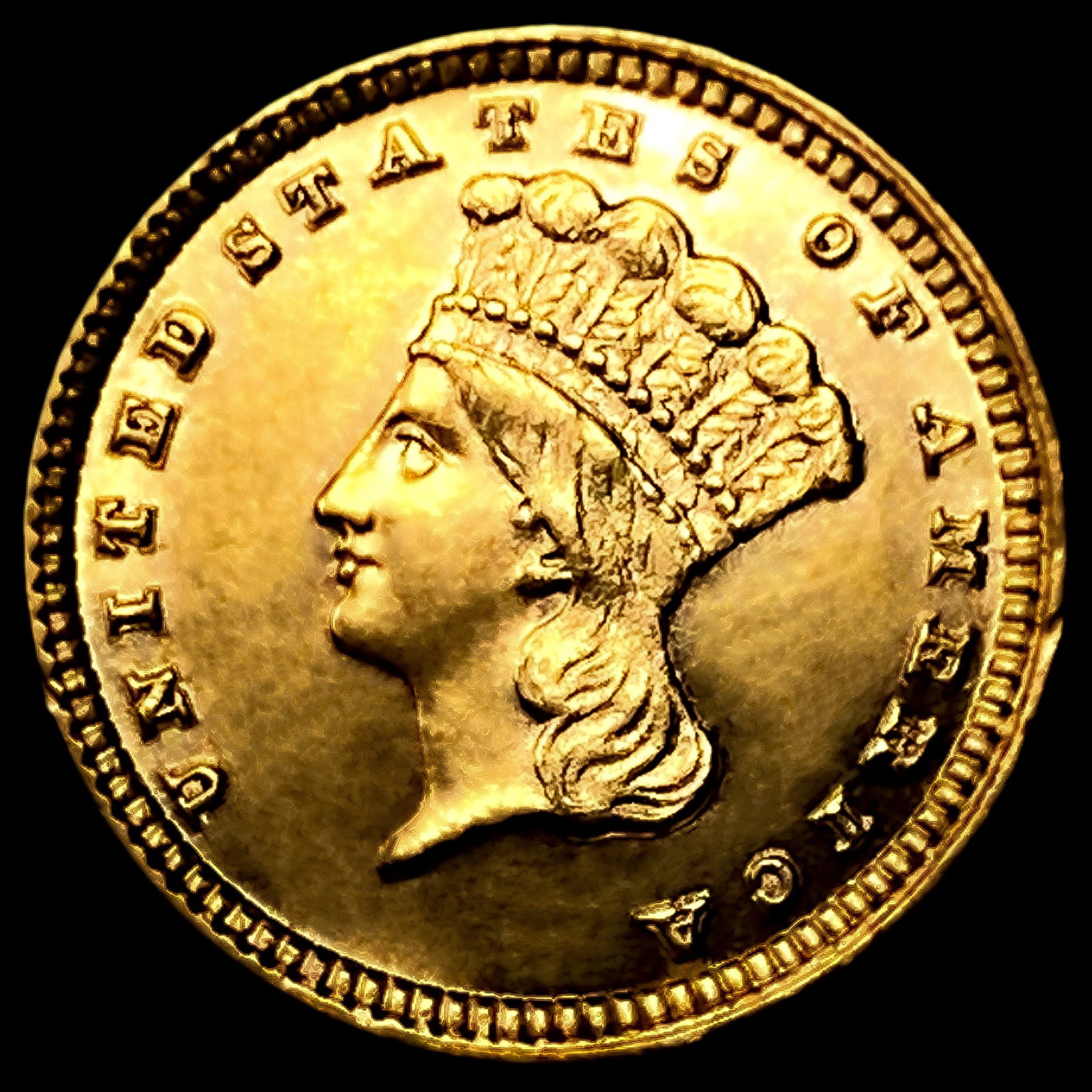 1881 Rare Gold Dollar (1 of 2)