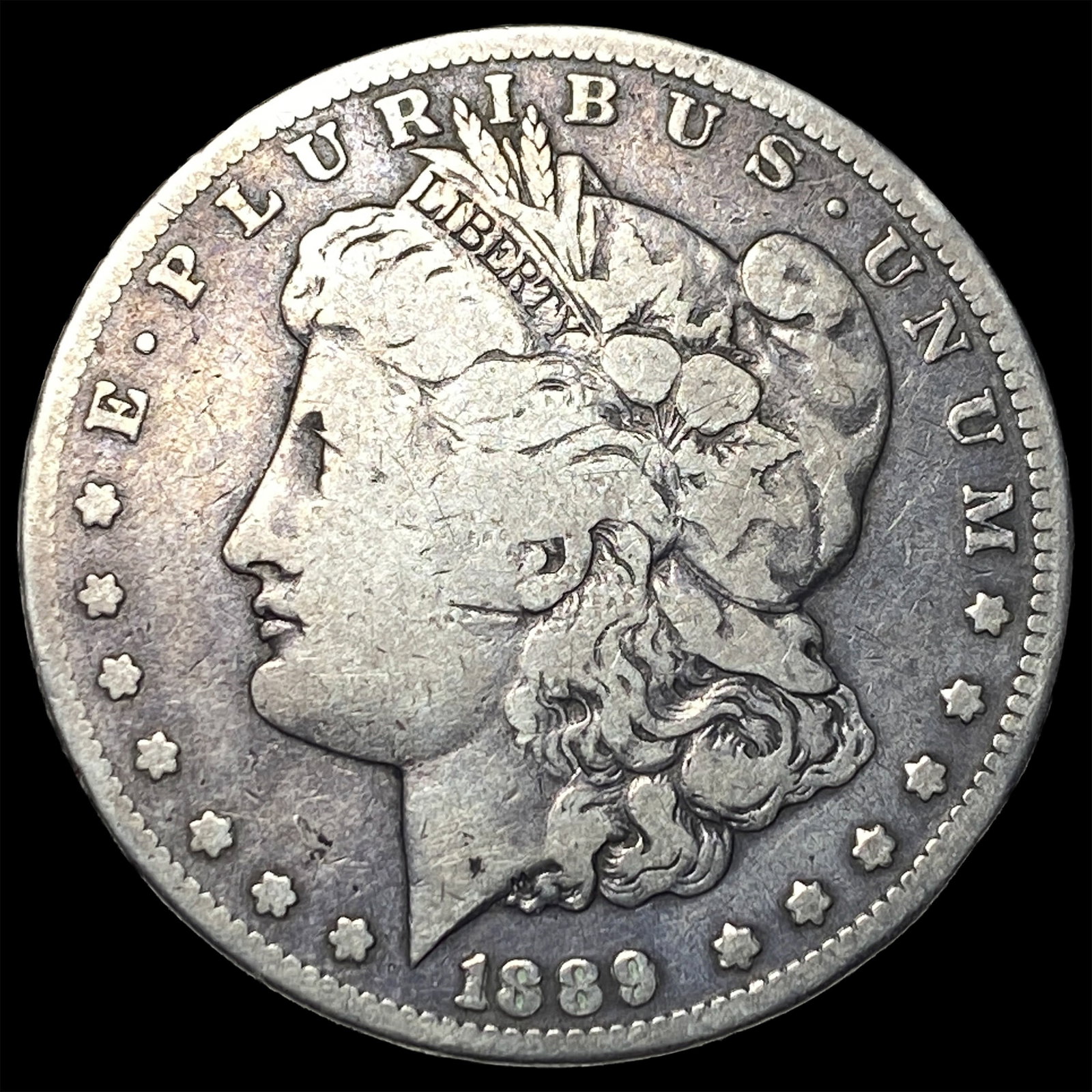 1889-CC Silver Morgan Dollar NICELY CIRCULATED: 1889-CC Silver Morgan Dollar NICELY CIRCULATED