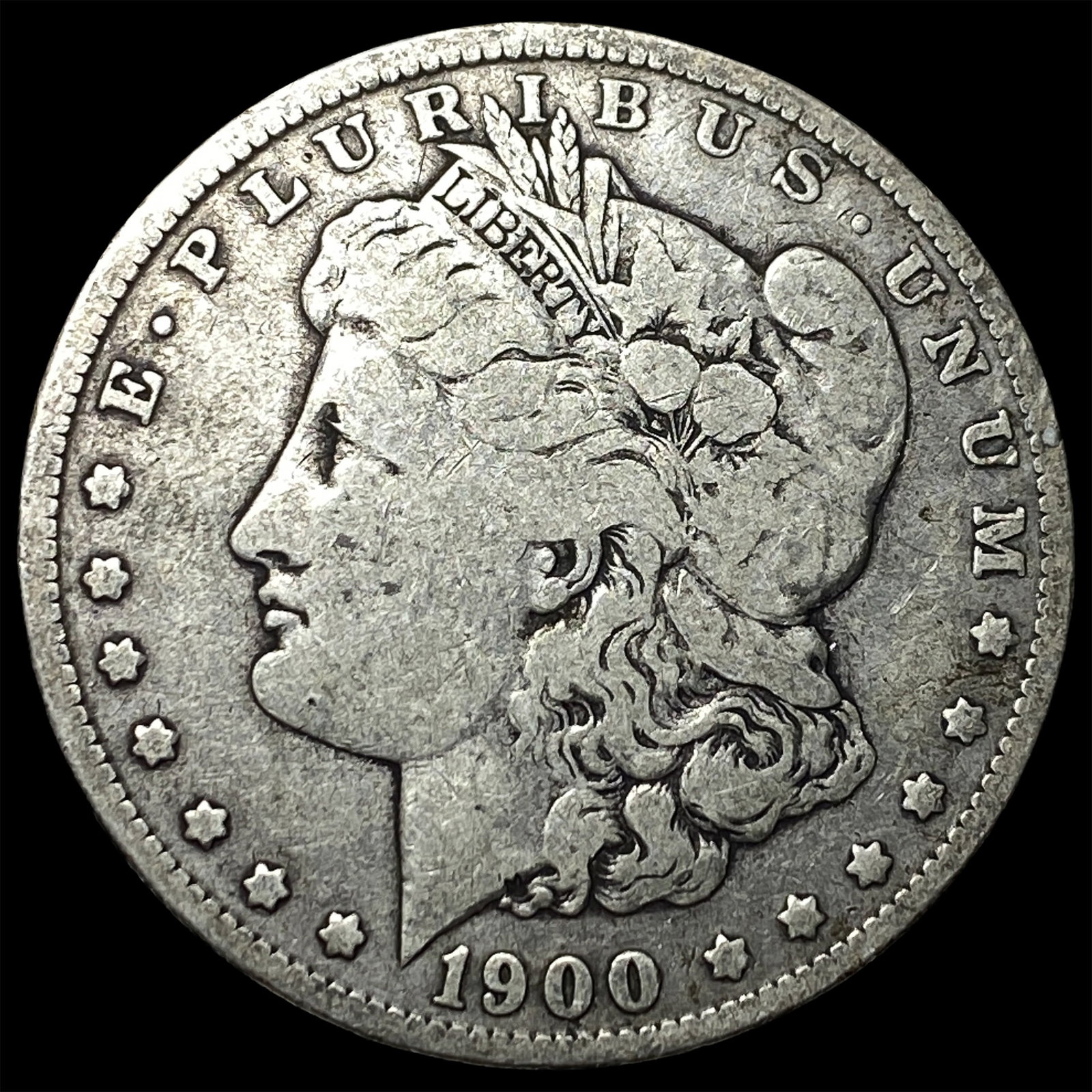 1900-O Silver Morgan Dollar NEARLY UNCIRCULATED: 1900-O Silver Morgan Dollar NEARLY UNCIRCULATED