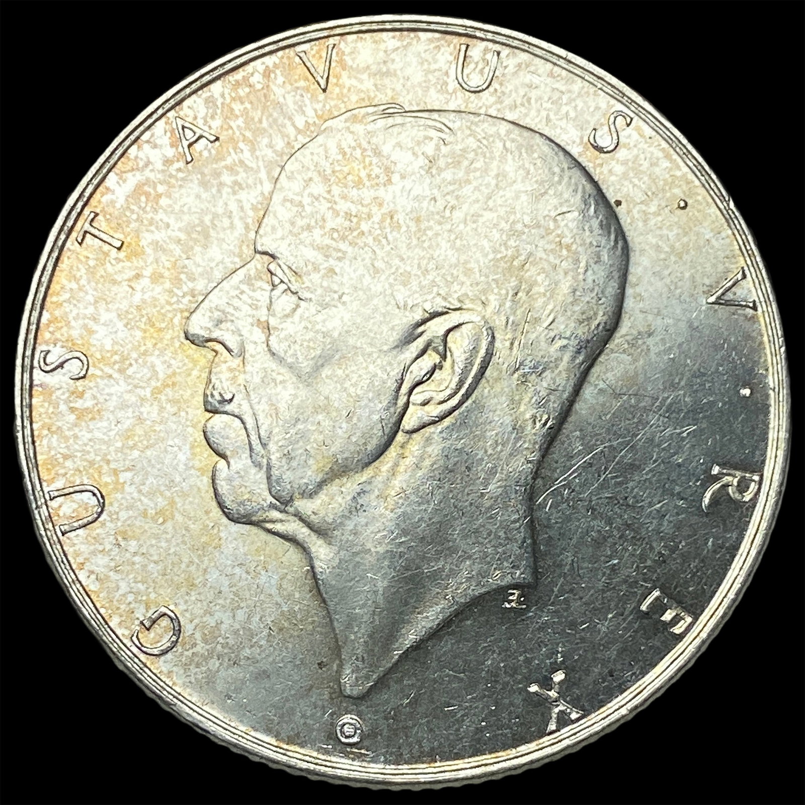 1938 Sweden Silver 2 Kroner UNCIRCULATED: 1938 Sweden Silver 2 Kroner UNCIRCULATED