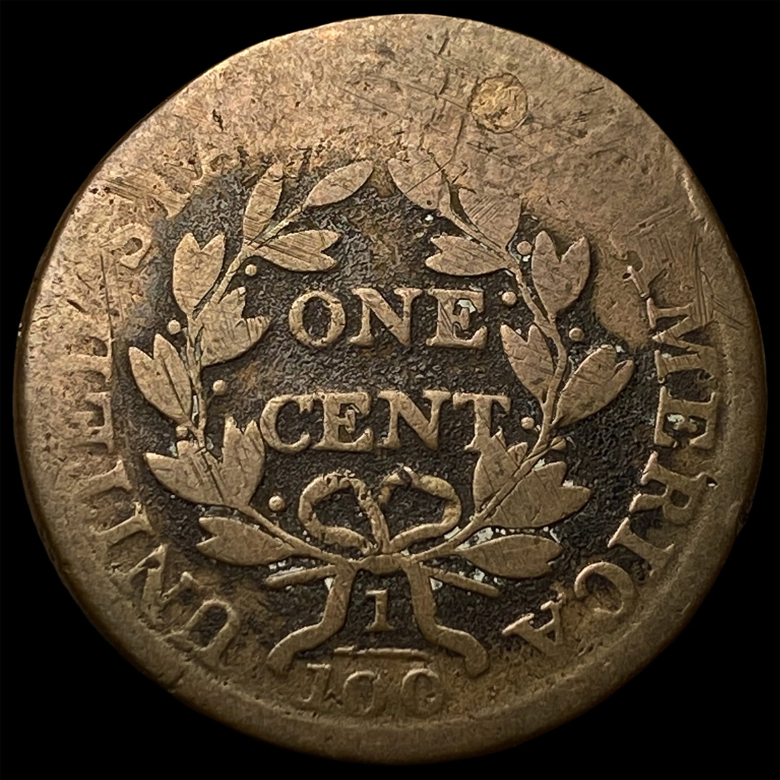 1804 Draped Bust Large Cent NICELY CIRCULATED - 2