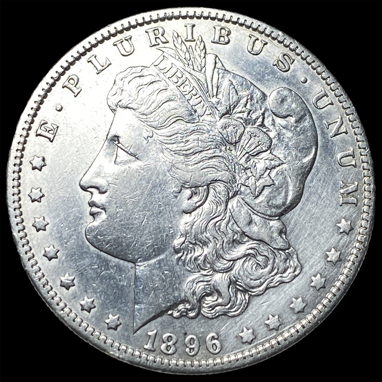 1896-O Morgan Silver Dollar CLOSELY UNCIRCULATED: 1896-O Morgan Silver Dollar CLOSELY UNCIRCULATED
