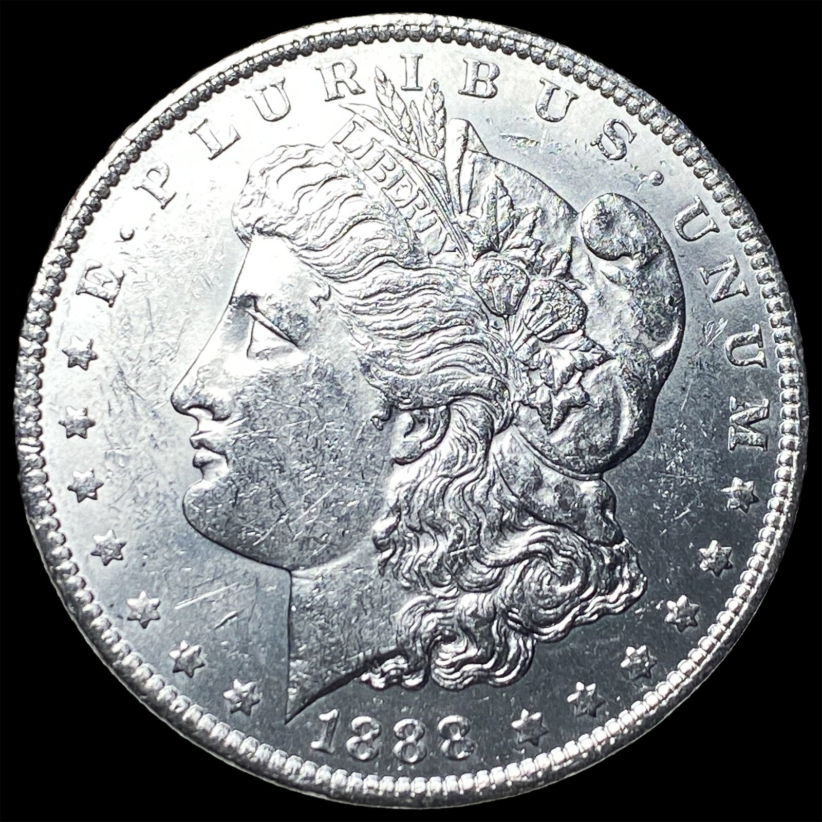 1888 Silver Morgan Dollar UNCIRCULATED: 1888 Silver Morgan Dollar UNCIRCULATED