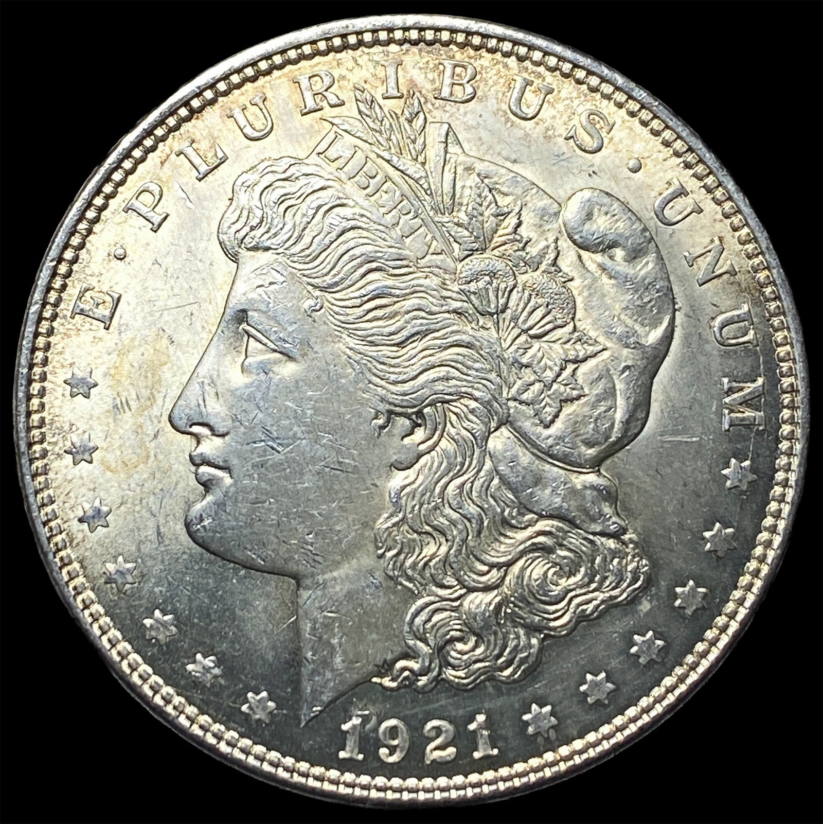1921 Morgan Silver Dollar UNCIRCULATED: 1921 Morgan Silver Dollar UNCIRCULATED