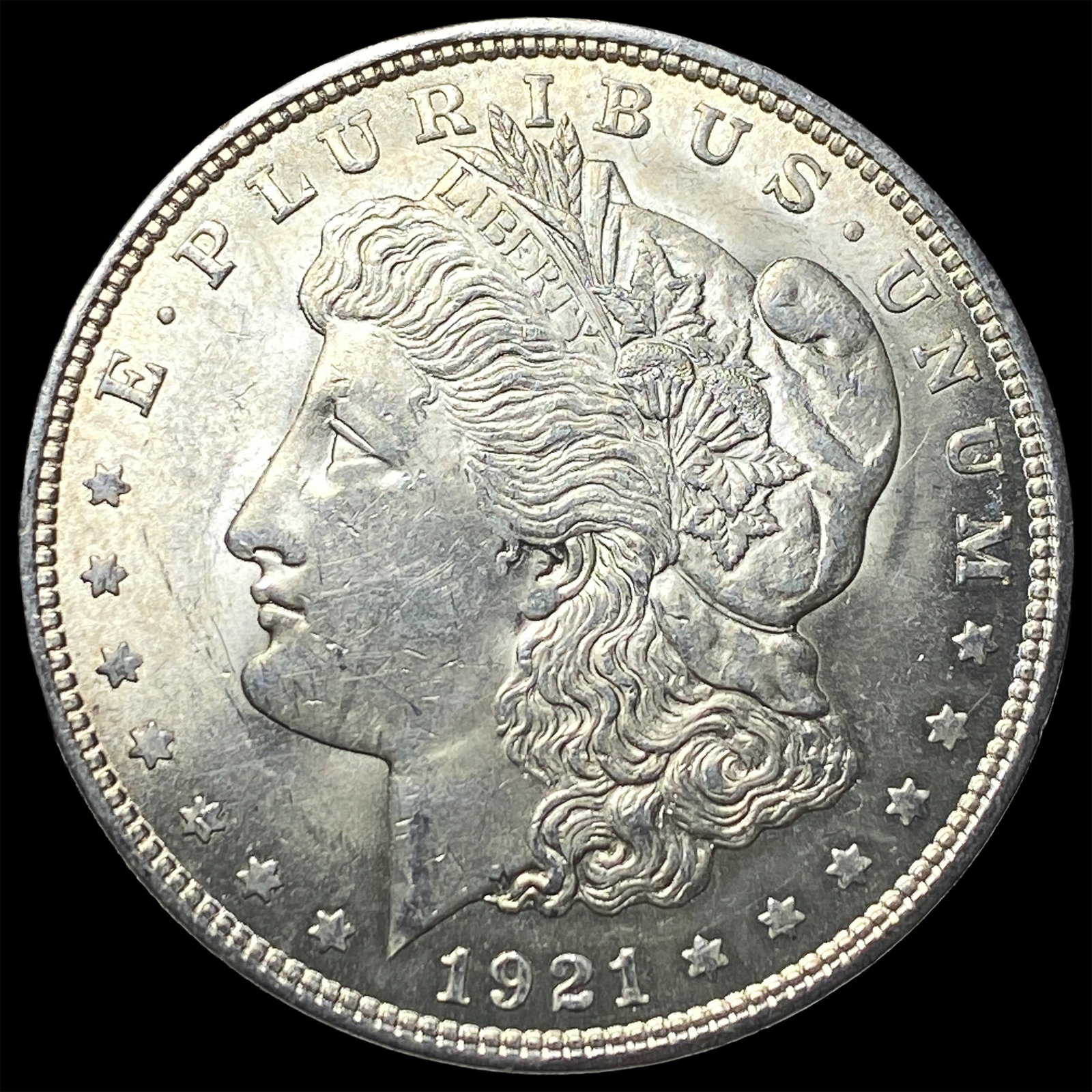 1921 Silver Morgan Dollar UNCIRCULATED: 1921 Silver Morgan Dollar UNCIRCULATED