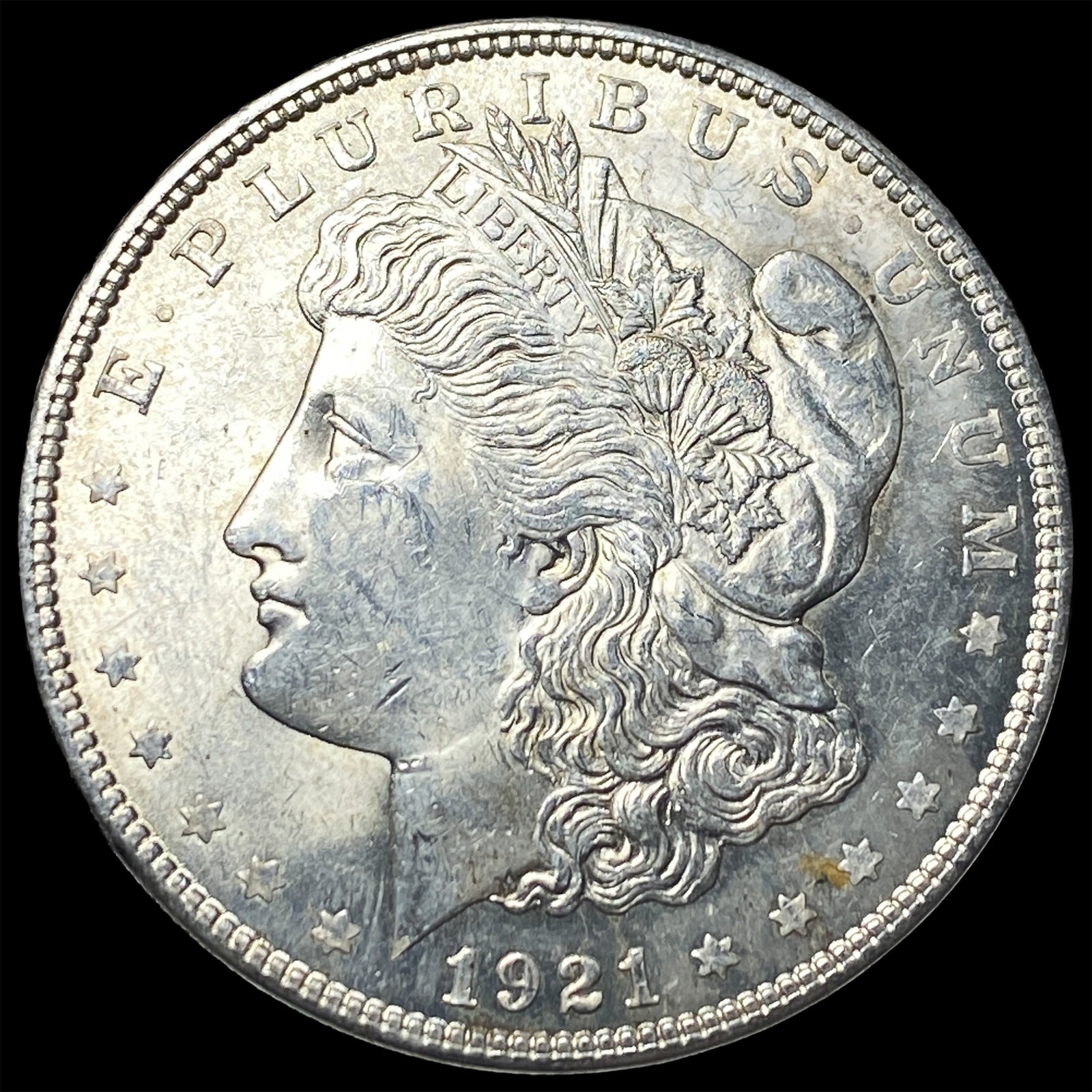 1921 Silver Morgan Dollar CHOICE BU (1 of 2)