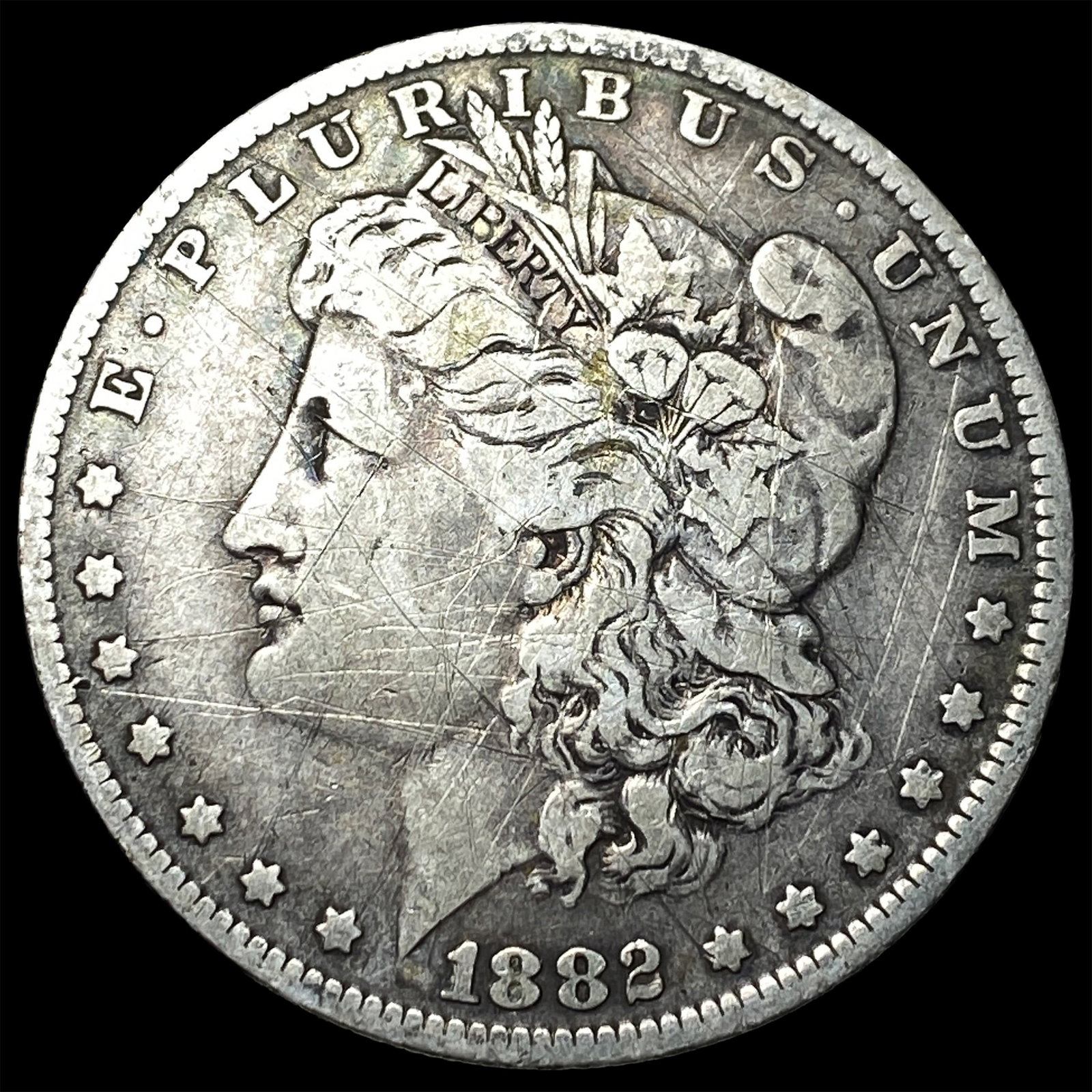 1882-O Silver Morgan Dollar LIGHTLY CIRCULATED (1 of 2)