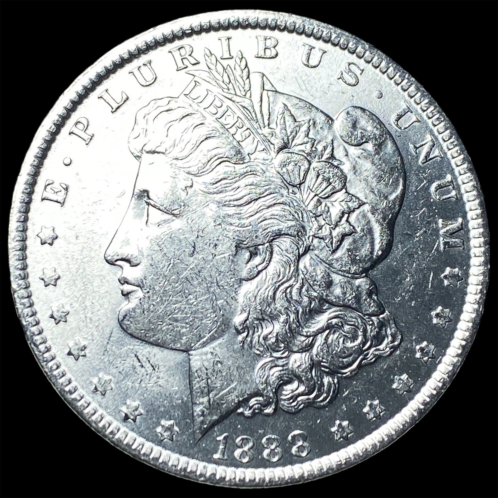1888 Morgan Silver Dollar UNCIRCULATED: 1888 Morgan Silver Dollar UNCIRCULATED