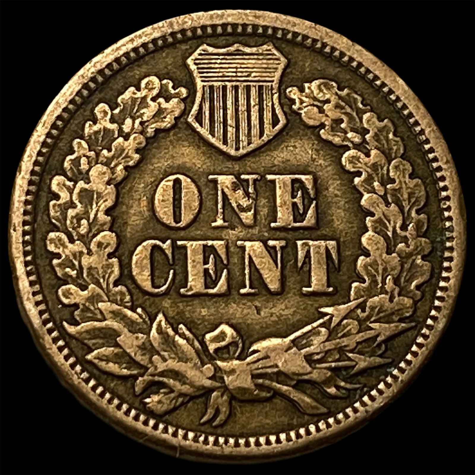 1863 Indian Head Cent LIGHTLY CIRCULATED - 2