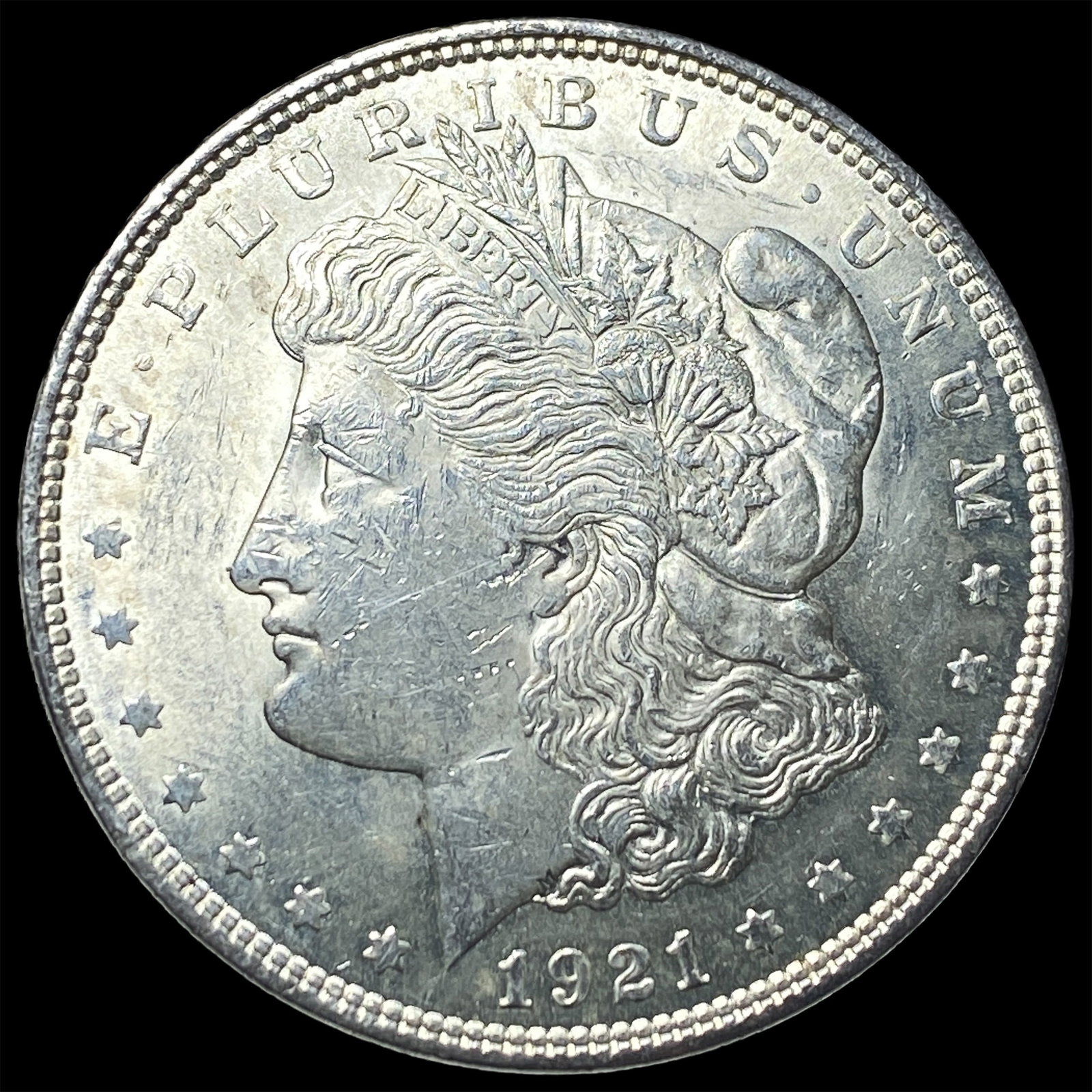 1921 Silver Morgan Dollar UNCIRCULATED: 1921 Silver Morgan Dollar UNCIRCULATED
