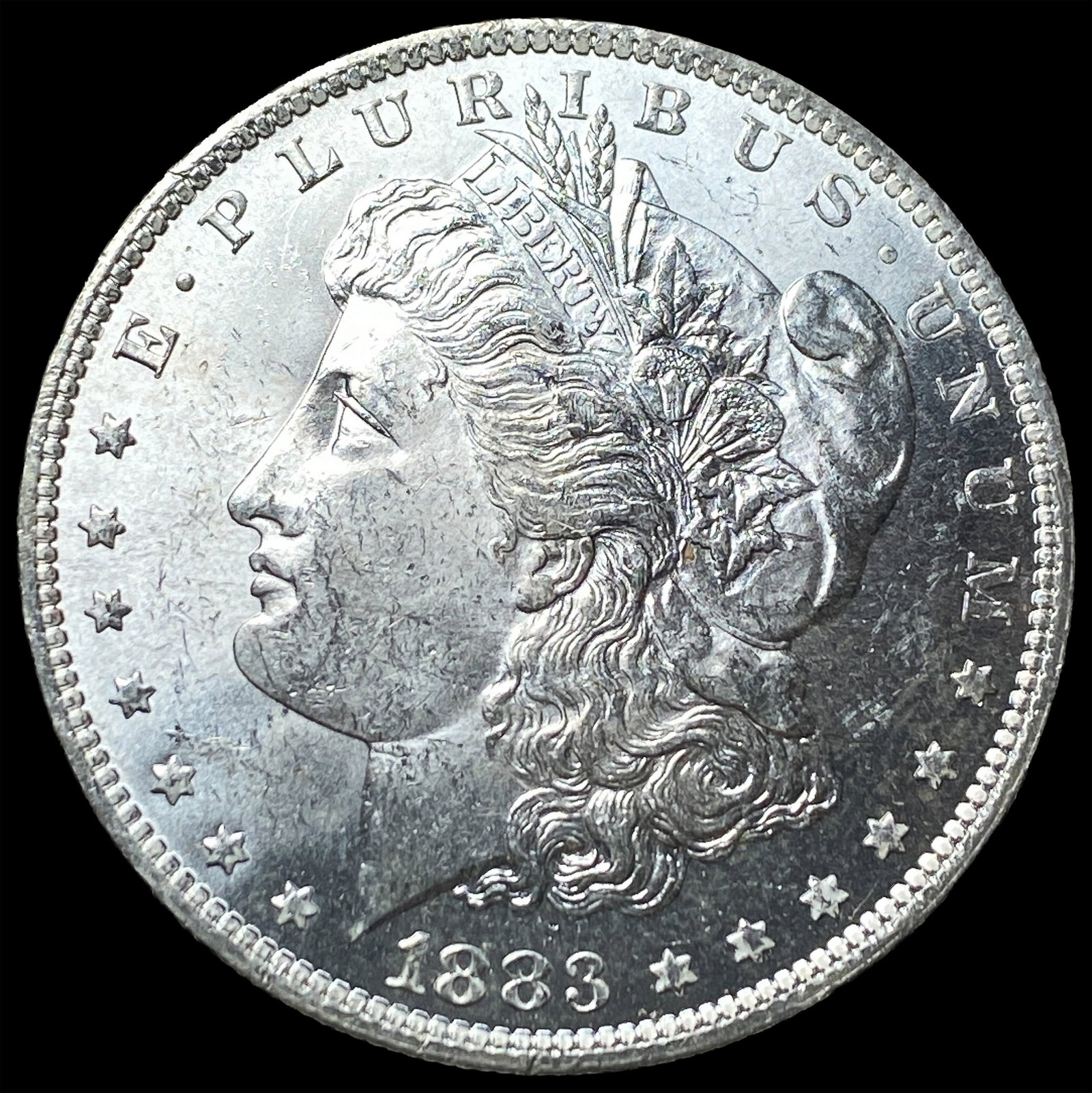 1883-S Silver Morgan Dollar UNCIRCULATED: 1883-S Silver Morgan Dollar UNCIRCULATED