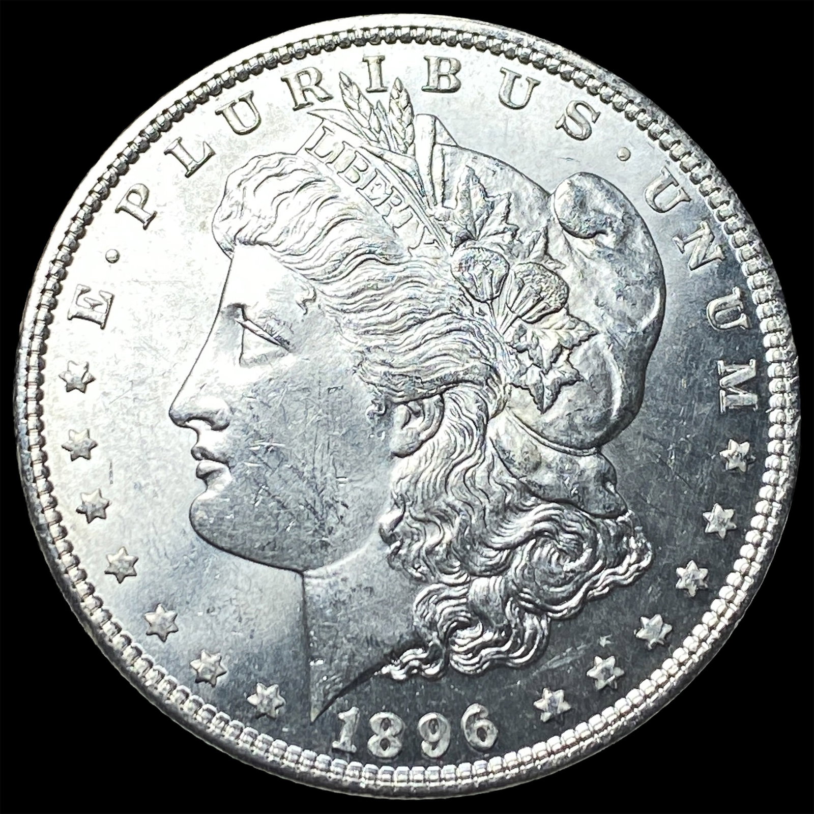 1896 Morgan Silver Dollar UNCIRCULATED: 1896 Morgan Silver Dollar UNCIRCULATED