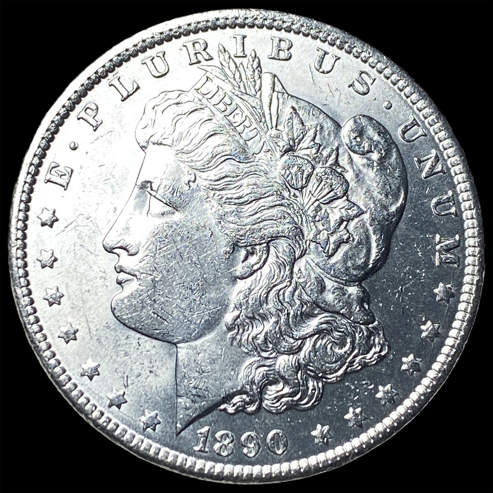 1890 Morgan Silver Dollar UNCIRCULATED: 1890 Morgan Silver Dollar UNCIRCULATED