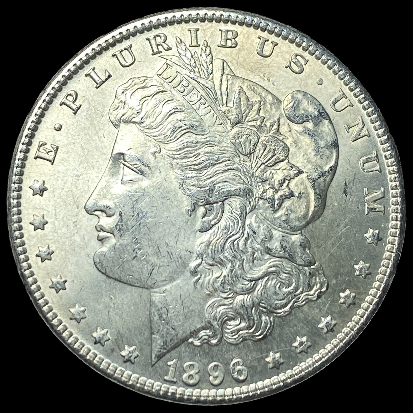 1896 Morgan Silver Dollar UNCIRCULATED: 1896 Morgan Silver Dollar UNCIRCULATED
