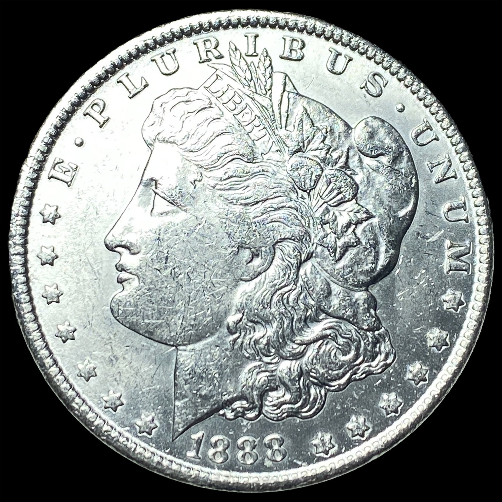 1888 Morgan Silver Dollar UNCIRCULATED: 1888 Morgan Silver Dollar UNCIRCULATED