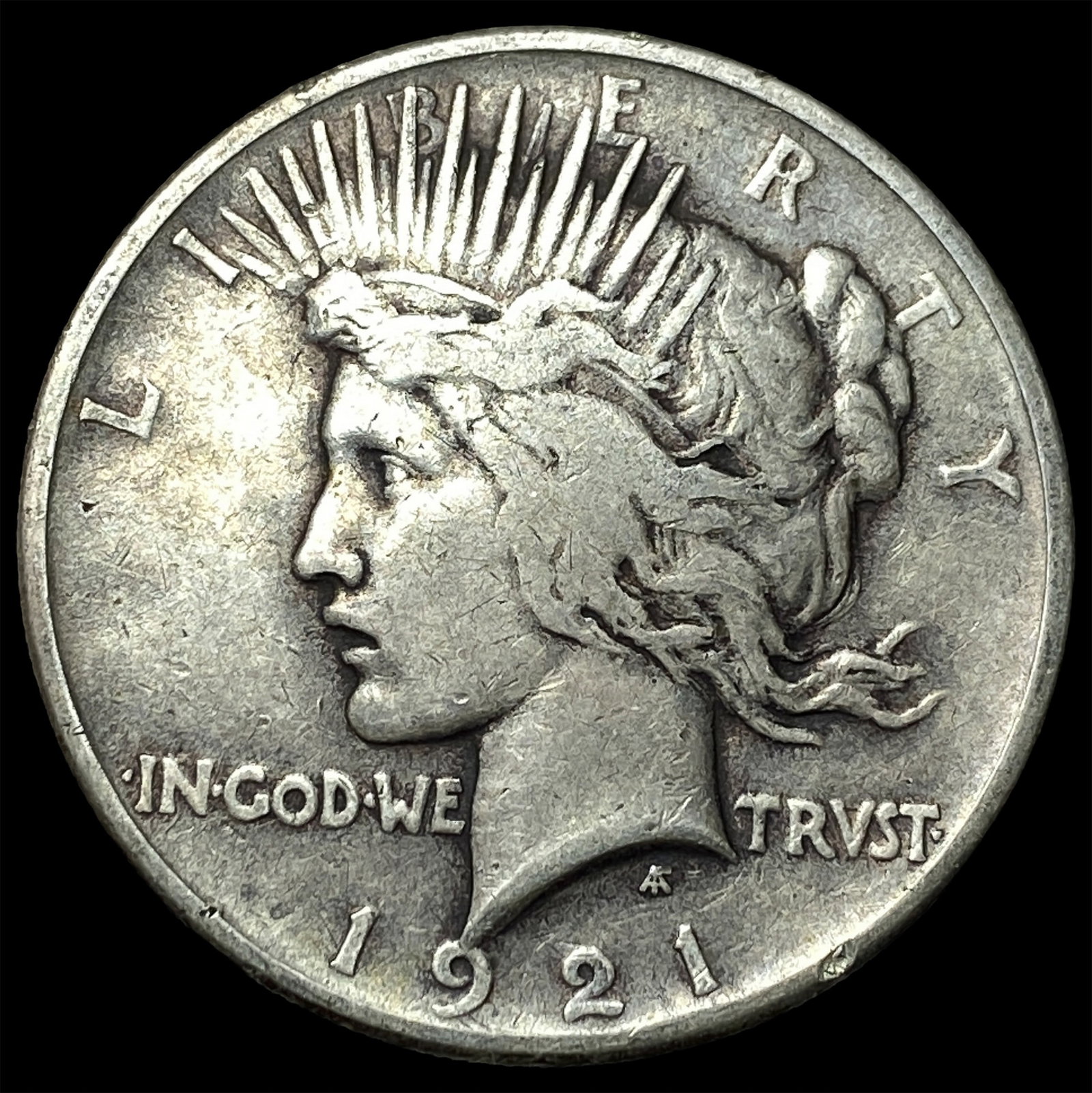 1921 Silver Peace Dollar LIGHTLY CIRCULATED: 1921 Silver Peace Dollar LIGHTLY CIRCULATED