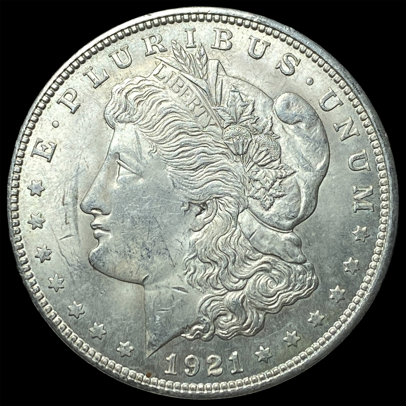 1921 Silver Morgan Dollar UNCIRCULATED: 1921 Silver Morgan Dollar UNCIRCULATED