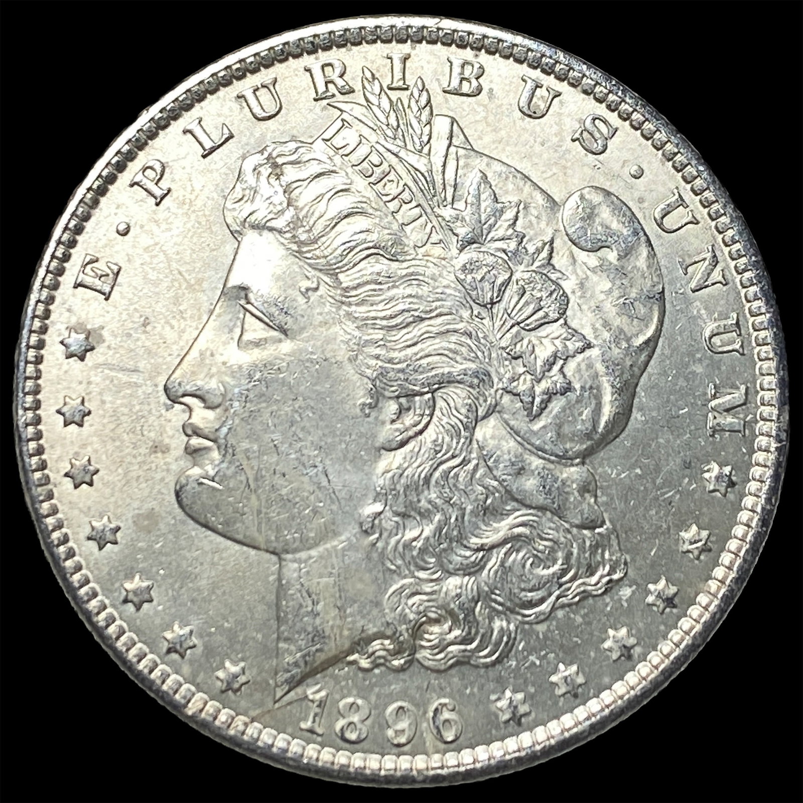 1896 Morgan Silver Dollar UNCIRCULATED: 1896 Morgan Silver Dollar UNCIRCULATED