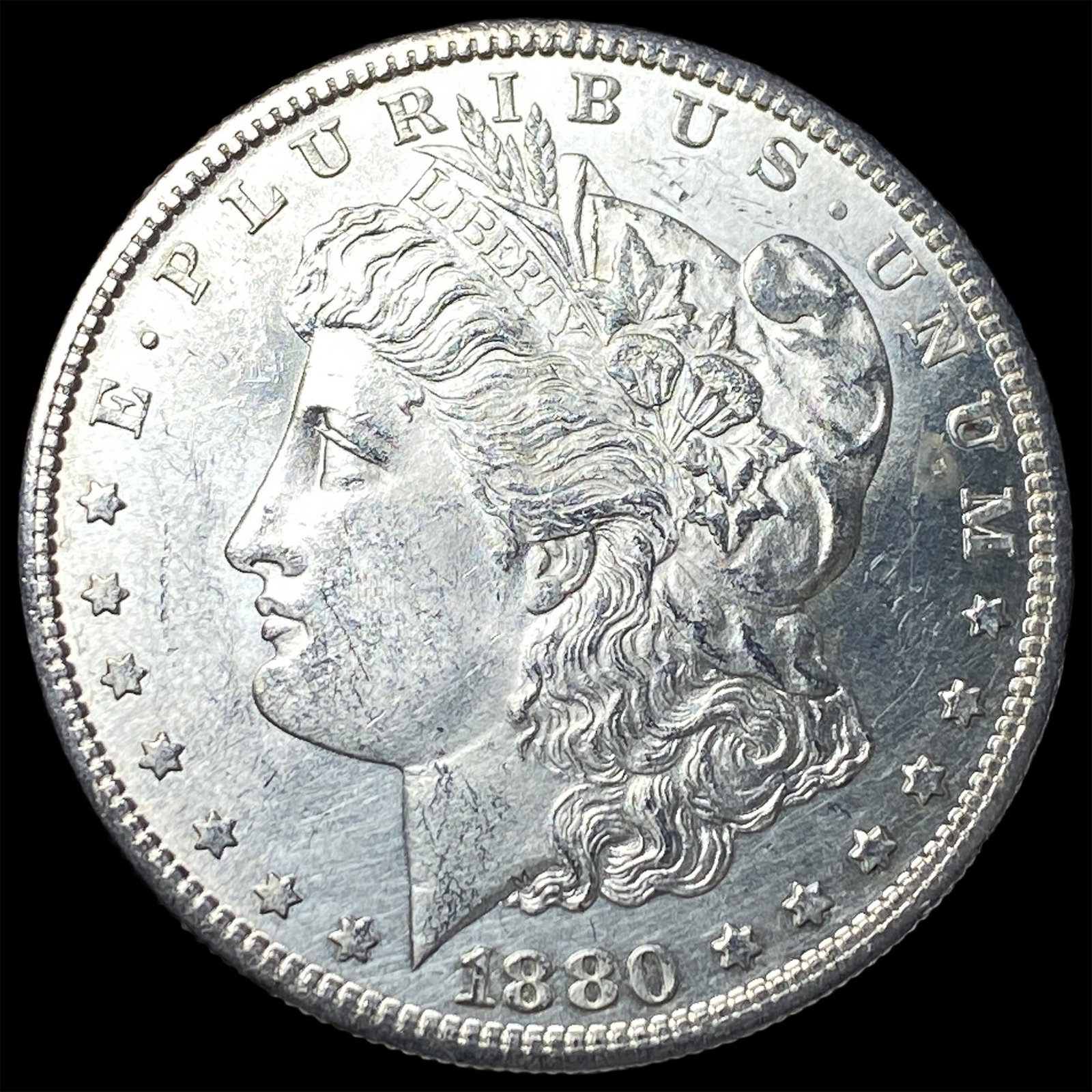 1880-S Silver Morgan Dollar UNCIRCULATED: 1880-S Silver Morgan Dollar UNCIRCULATED