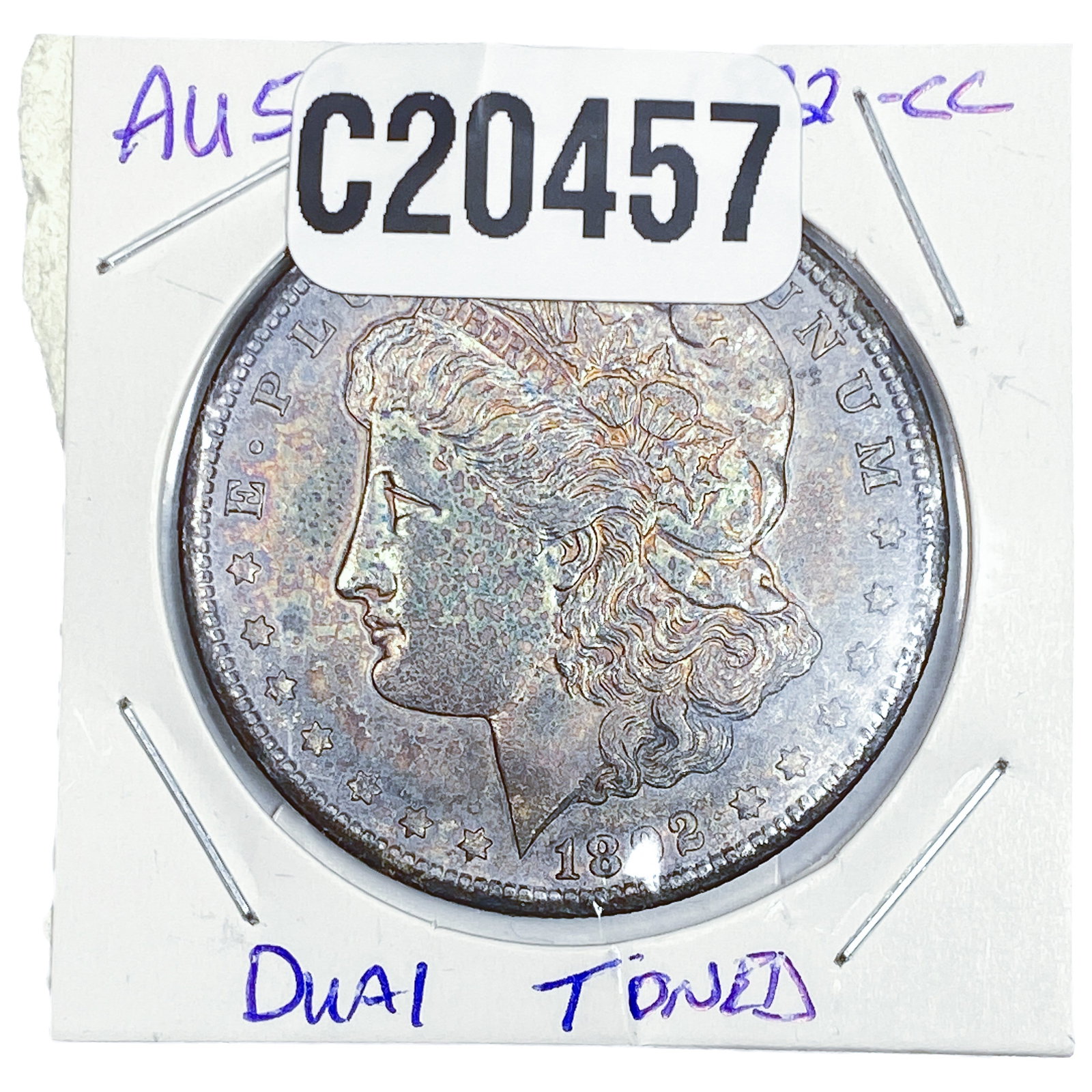 1892-CC Morgan Silver Dollar: 1892-CC Morgan Silver Dollar