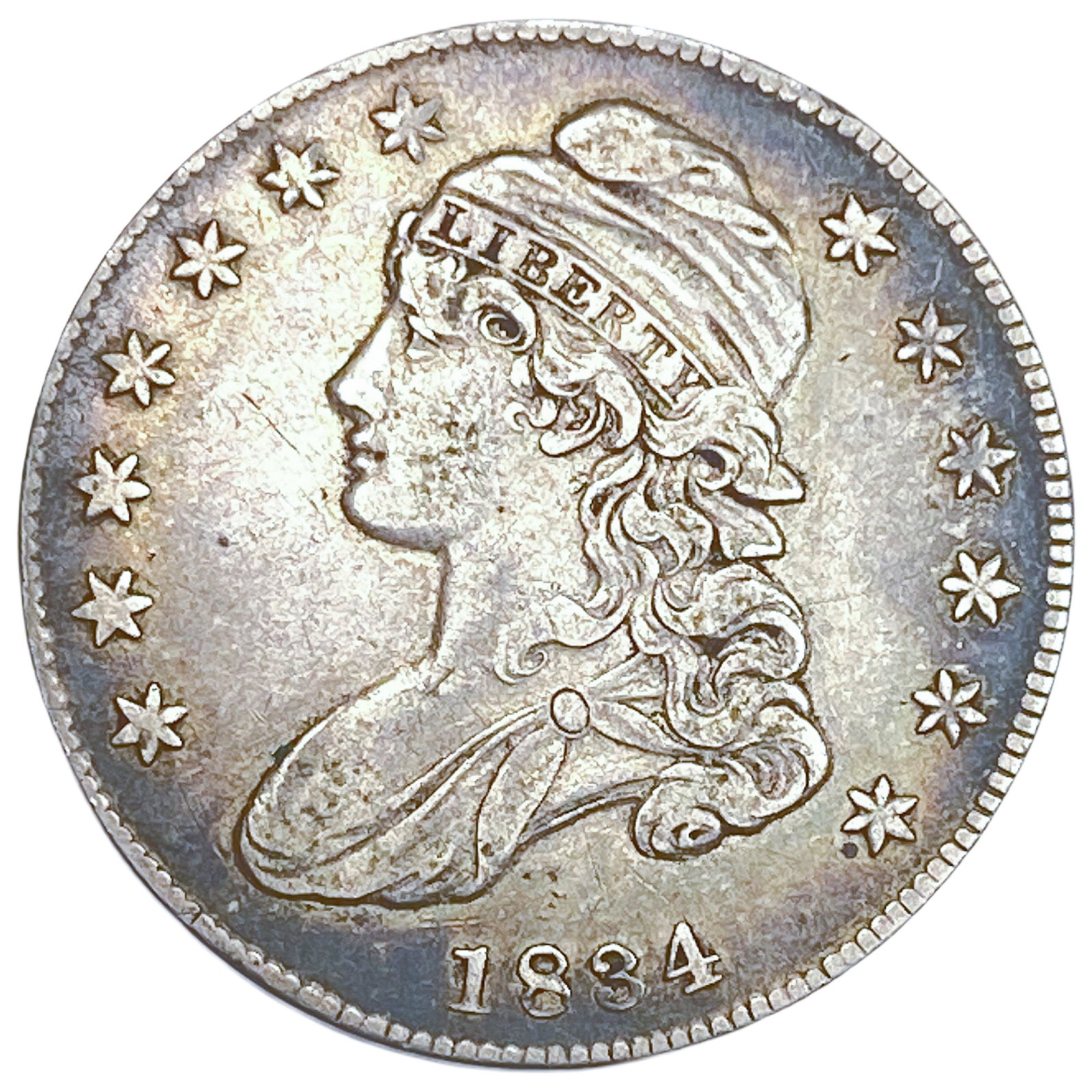 1834 Capped Bust Half Dollar: 1834 Capped Bust Half Dollar