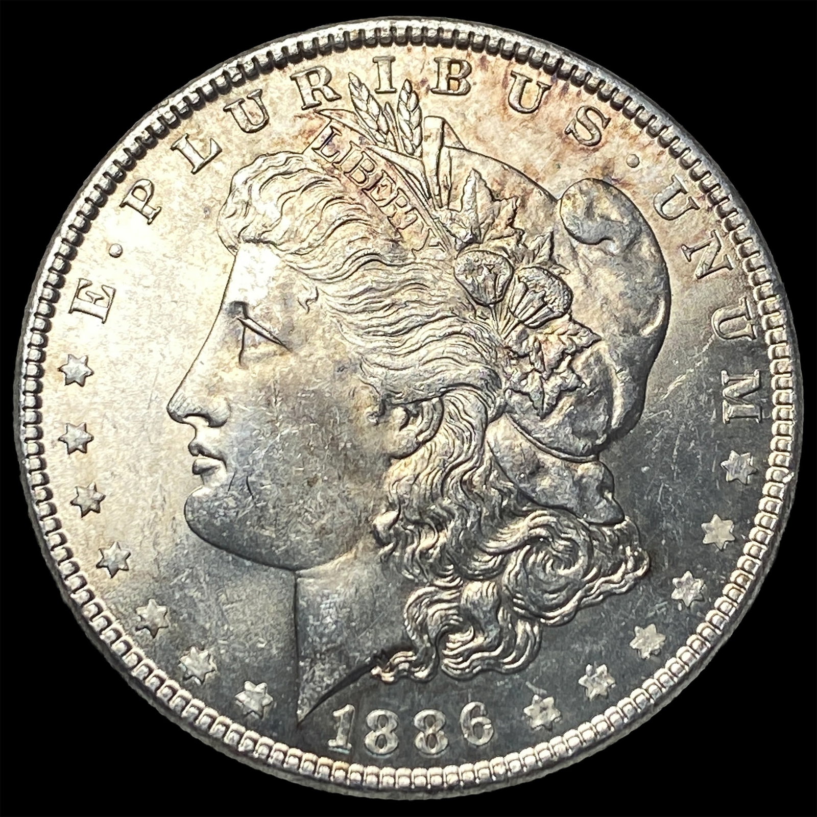 1886 Morgan Silver Dollar UNCIRCULATED: 1886 Morgan Silver Dollar UNCIRCULATED