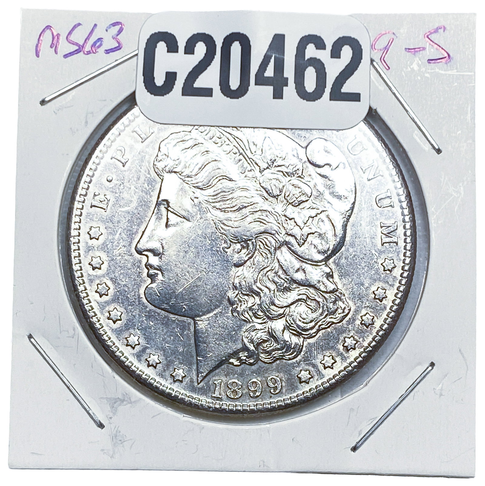 1899-S Morgan Silver Dollar: 1899-S Morgan Silver Dollar
