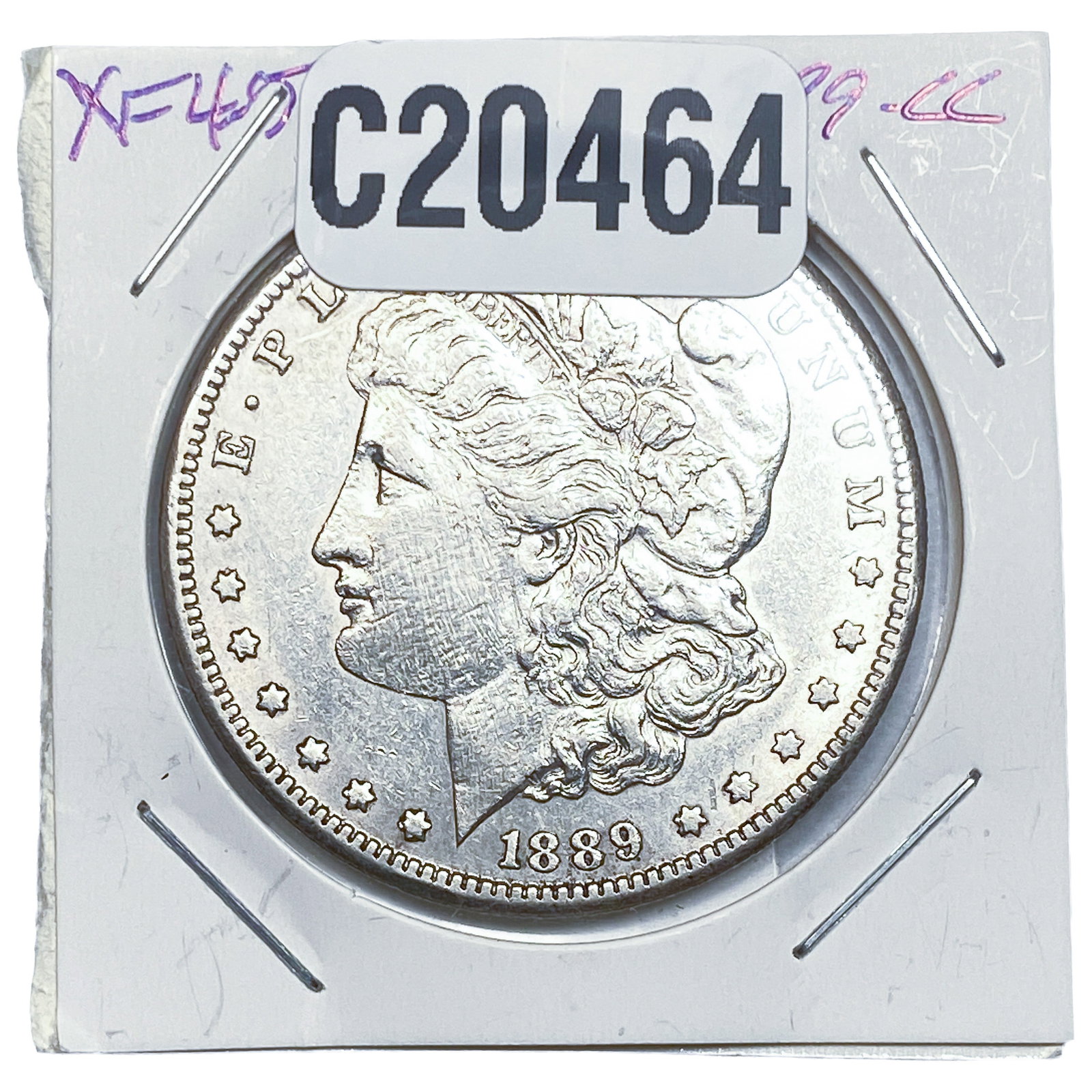 1889-CC Morgan Silver Dollar: 1889-CC Morgan Silver Dollar