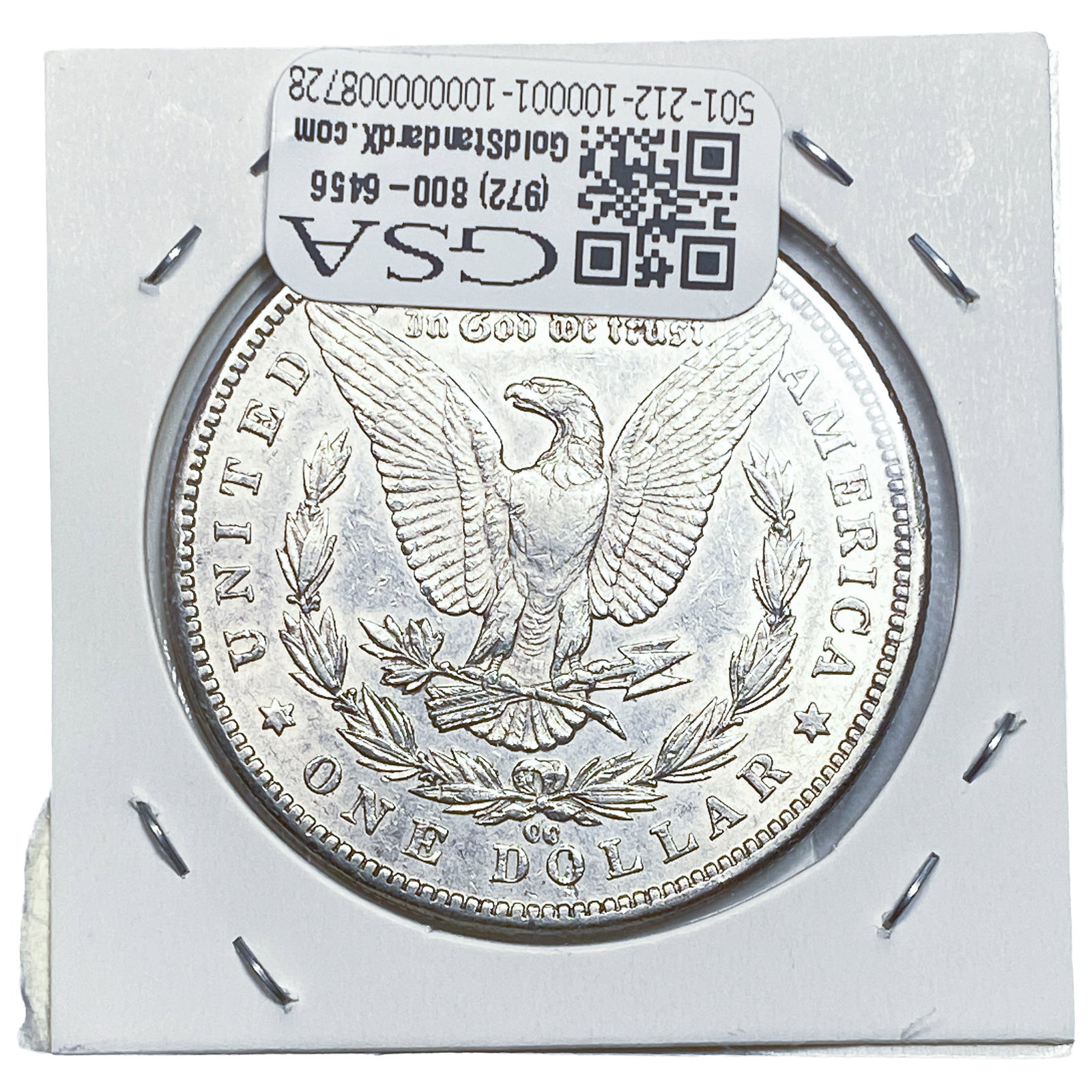 1889-CC Morgan Silver Dollar - 2