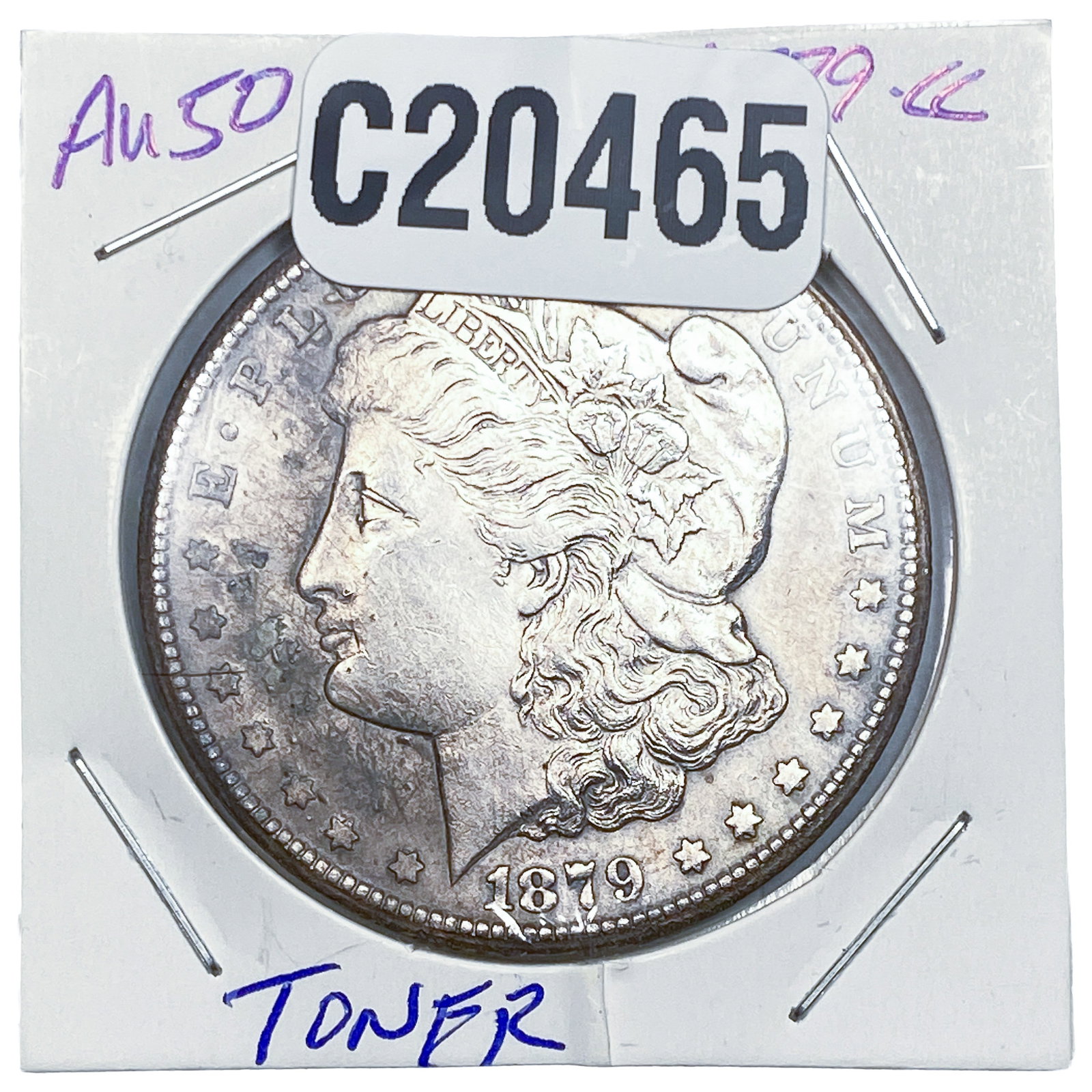 1879-CC Morgan Silver Dollar: 1879-CC Morgan Silver Dollar