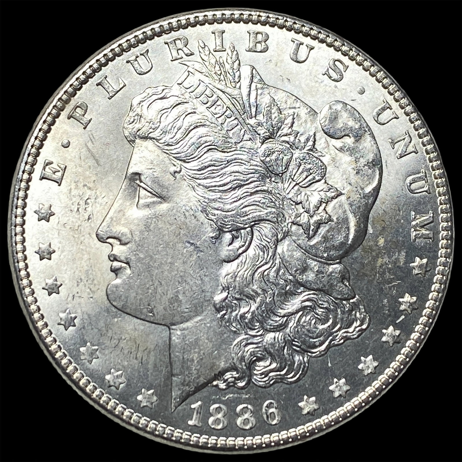 1886 Morgan Silver Dollar UNCIRCULATED: 1886 Morgan Silver Dollar UNCIRCULATED