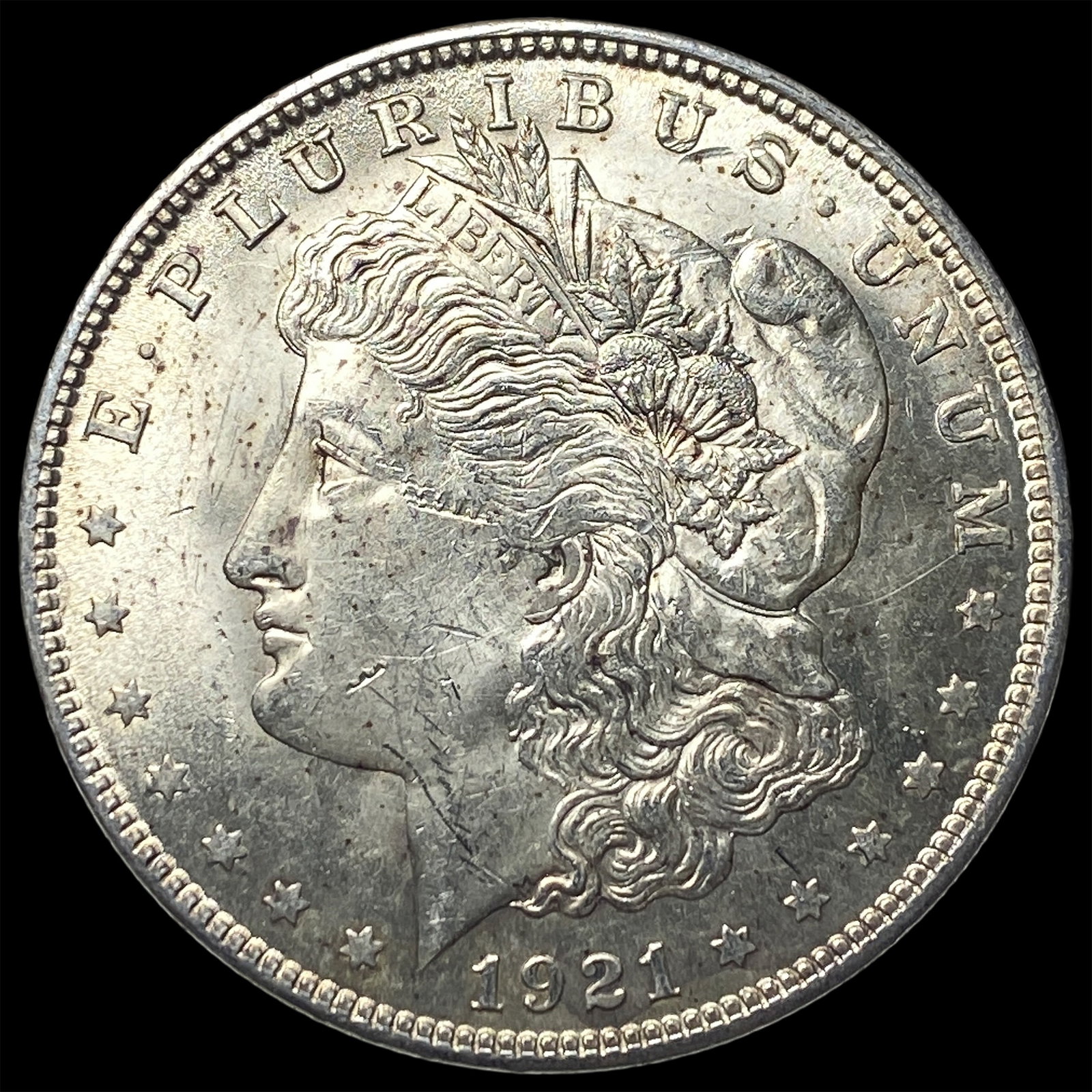 1921 Silver Morgan Dollar UNCIRCULATED: 1921 Silver Morgan Dollar UNCIRCULATED