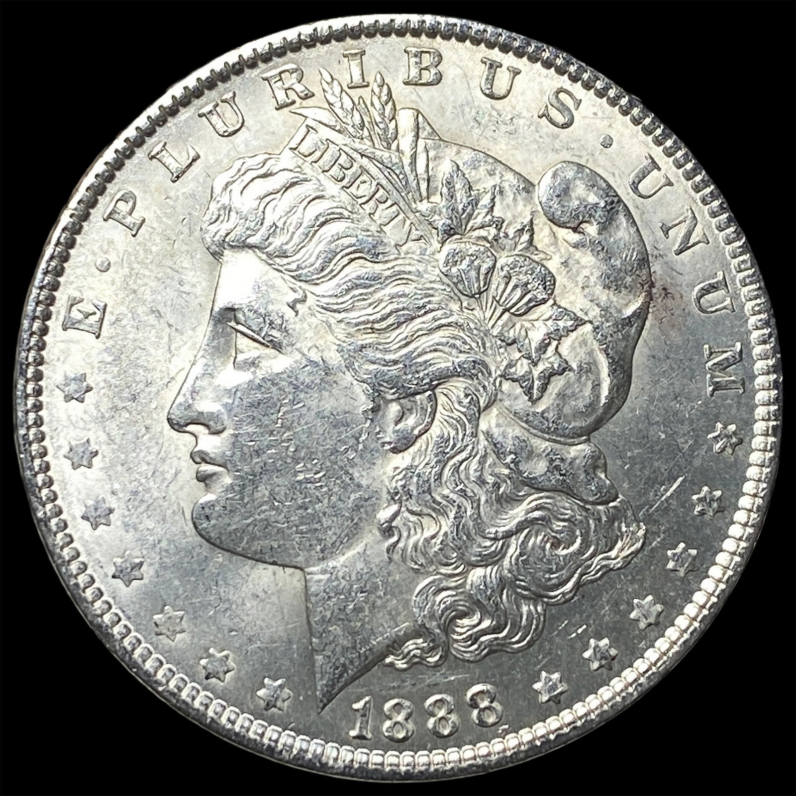 1888 Morgan Silver Dollar UNCIRCULATED: 1888 Morgan Silver Dollar UNCIRCULATED