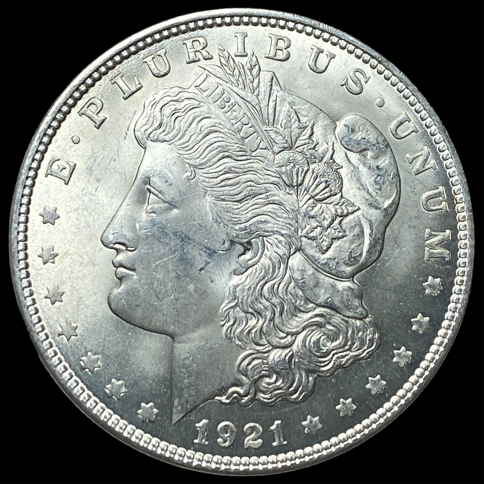 1921 Silver Morgan Dollar UNCIRCULATED: 1921 Silver Morgan Dollar UNCIRCULATED
