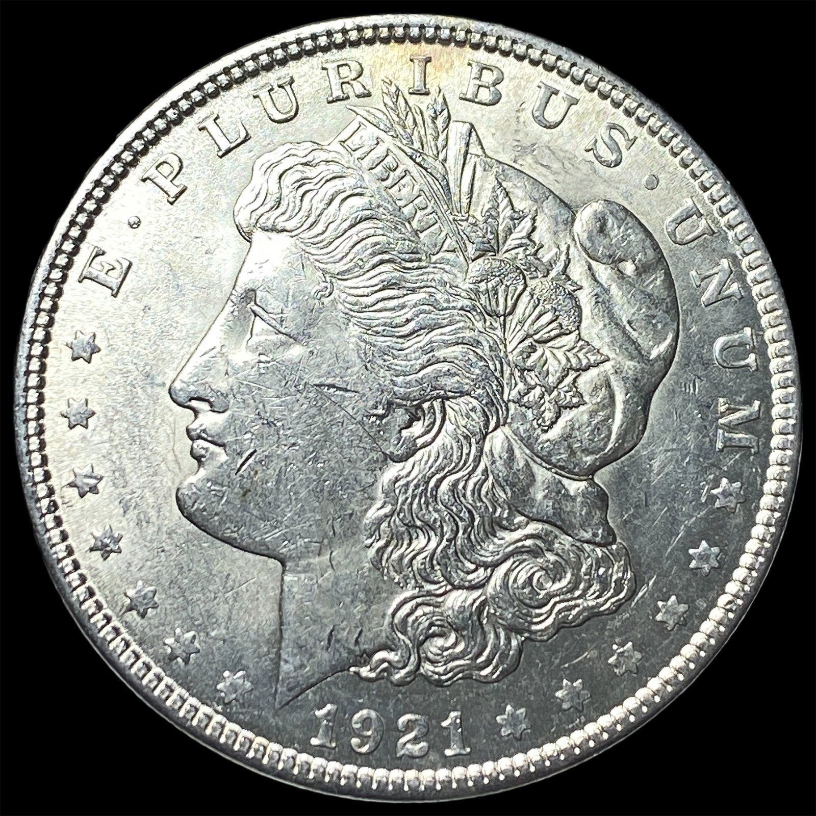 1921 Silver Morgan Dollar UNCIRCULATED: 1921 Silver Morgan Dollar UNCIRCULATED