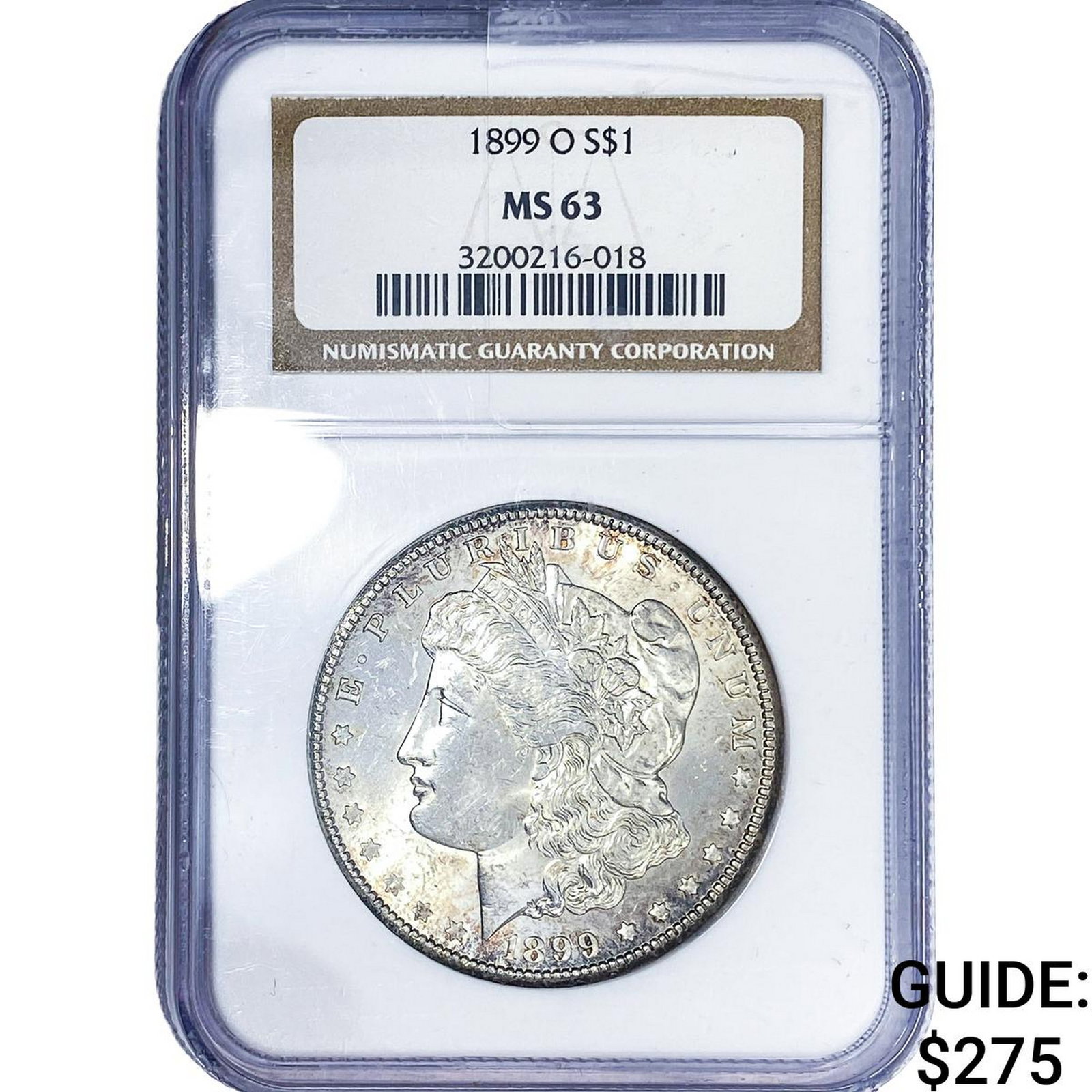 1899-O Morgan Silver Dollar NGC MS63 (1 of 2)